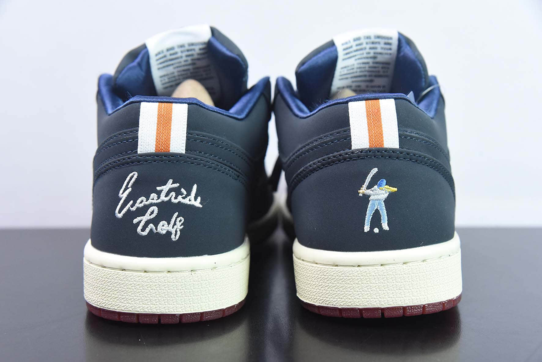 乔丹Air Jordan 1 Eastside Golf x Air Jordan 1 Low AJ1高尔夫黑蓝色低帮休闲板鞋纯原版本 货号:DV1759-448