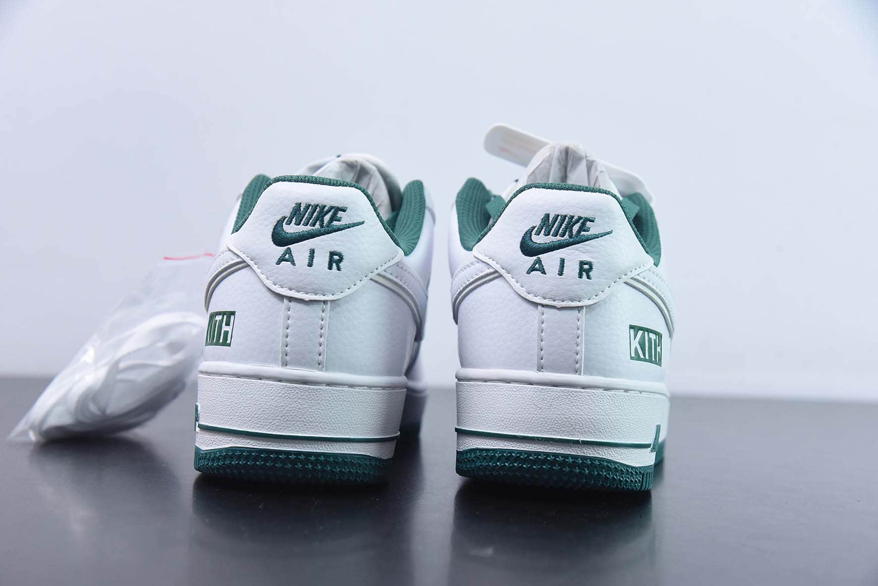 耐克Nike Air Force 1 Low Kith联名白绿空军一号低帮运动休闲板鞋纯原版本 货号:KT1659-003