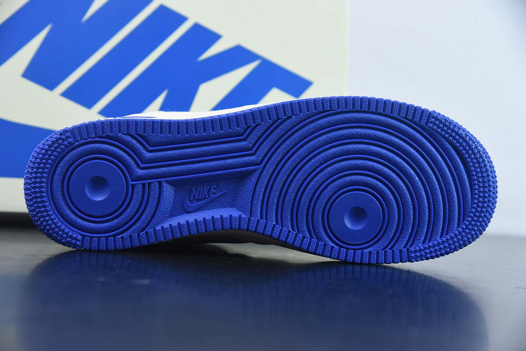 耐克NIke Air Force 1 '07 米蓝布面空军一号低帮休闲板鞋纯原版本 货号:TQ1456-233