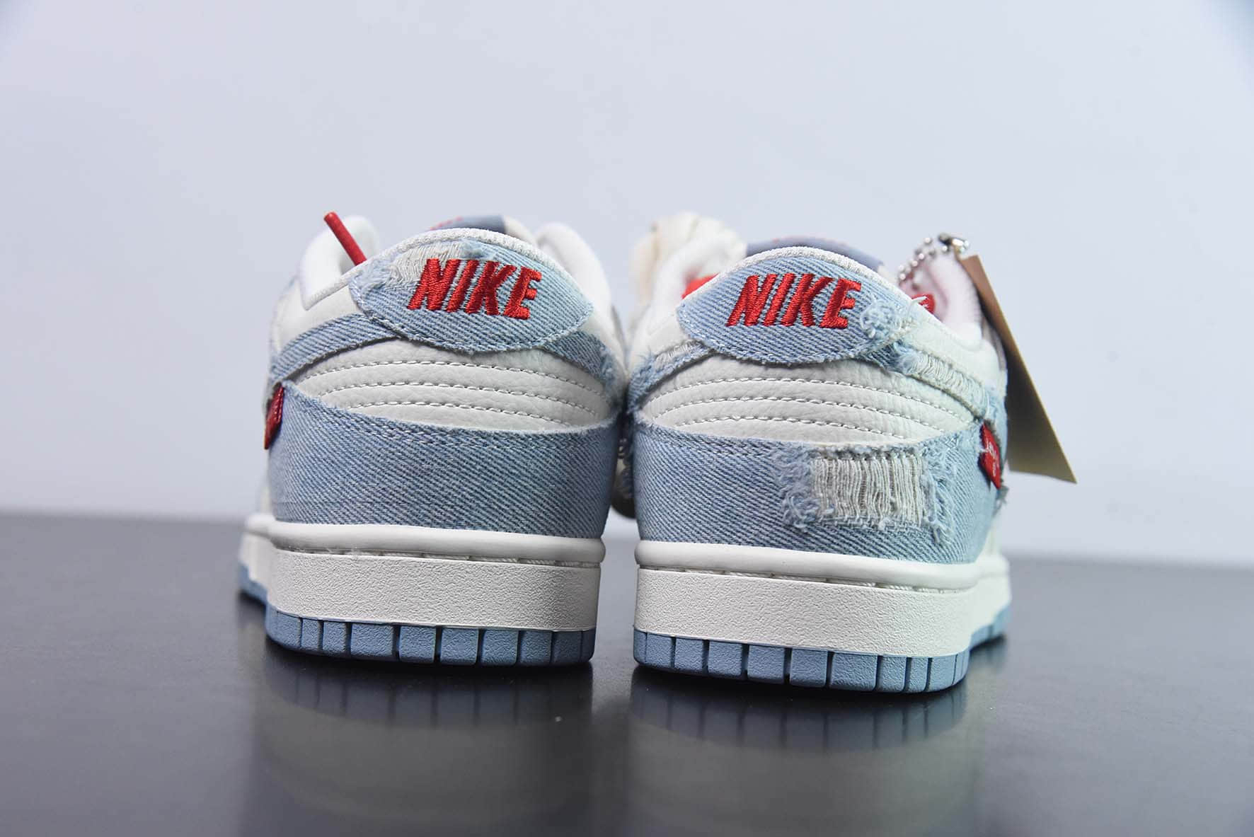 耐克Nike Levi's x NK Dunk Low 李维斯联名破布牛仔蓝SB低帮休闲板鞋纯原版本 货号:LE0021-005