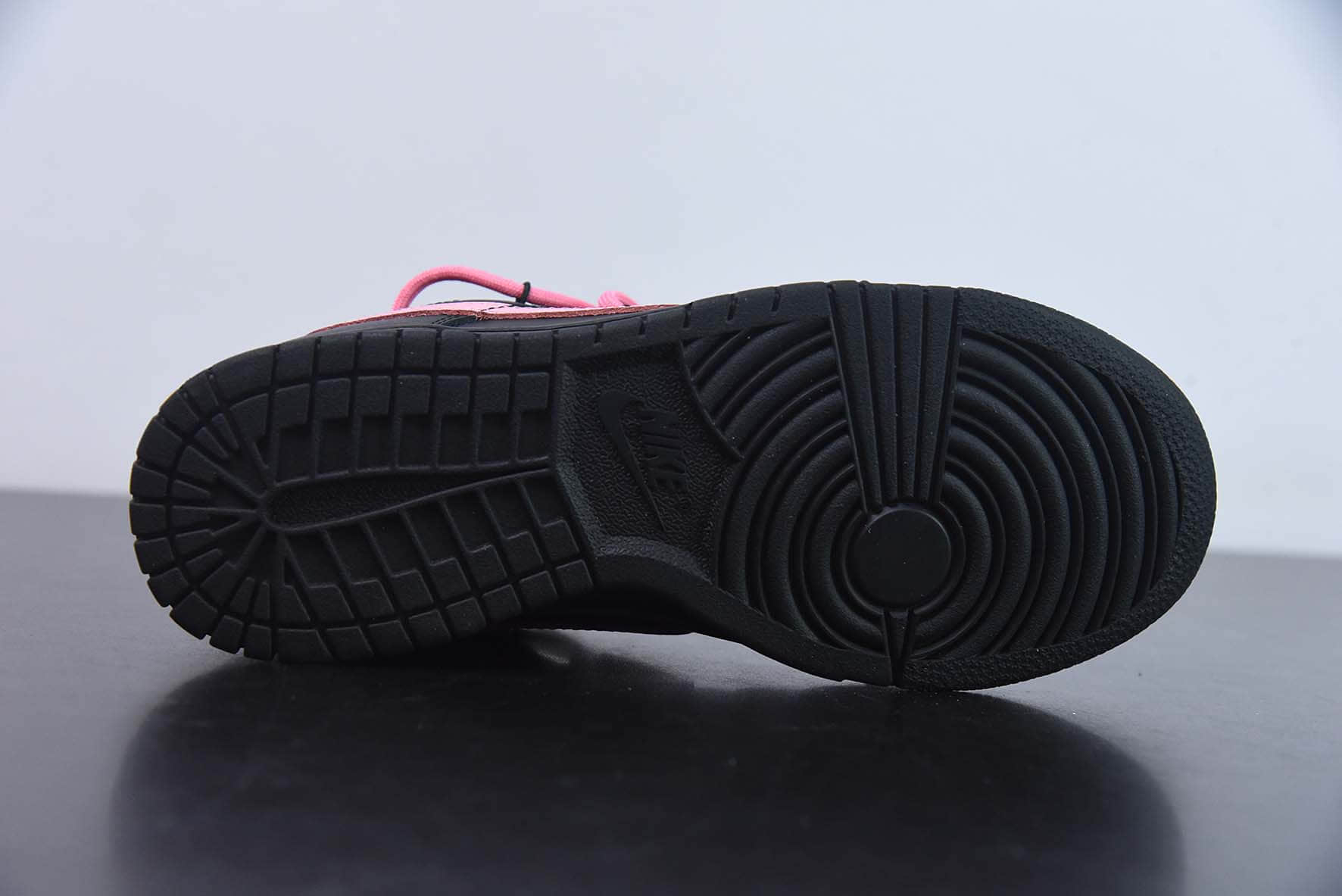 耐克Nike Dunk Low Multi Color 活力三勾黑白粉定制版解构绑带休闲板鞋纯原版本 货号:FD4623-145