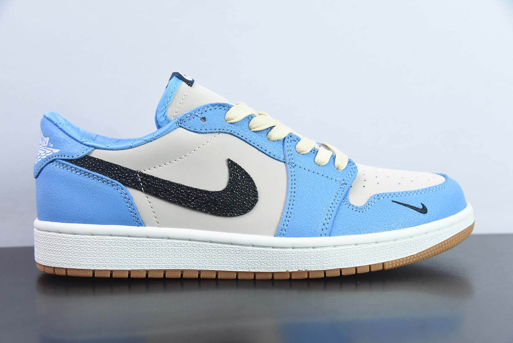 乔丹Air Jordan 1 Low OG Bleached Coral AJ1灰蓝低帮复古运动鞋纯原版本 货号:CZ0790-141