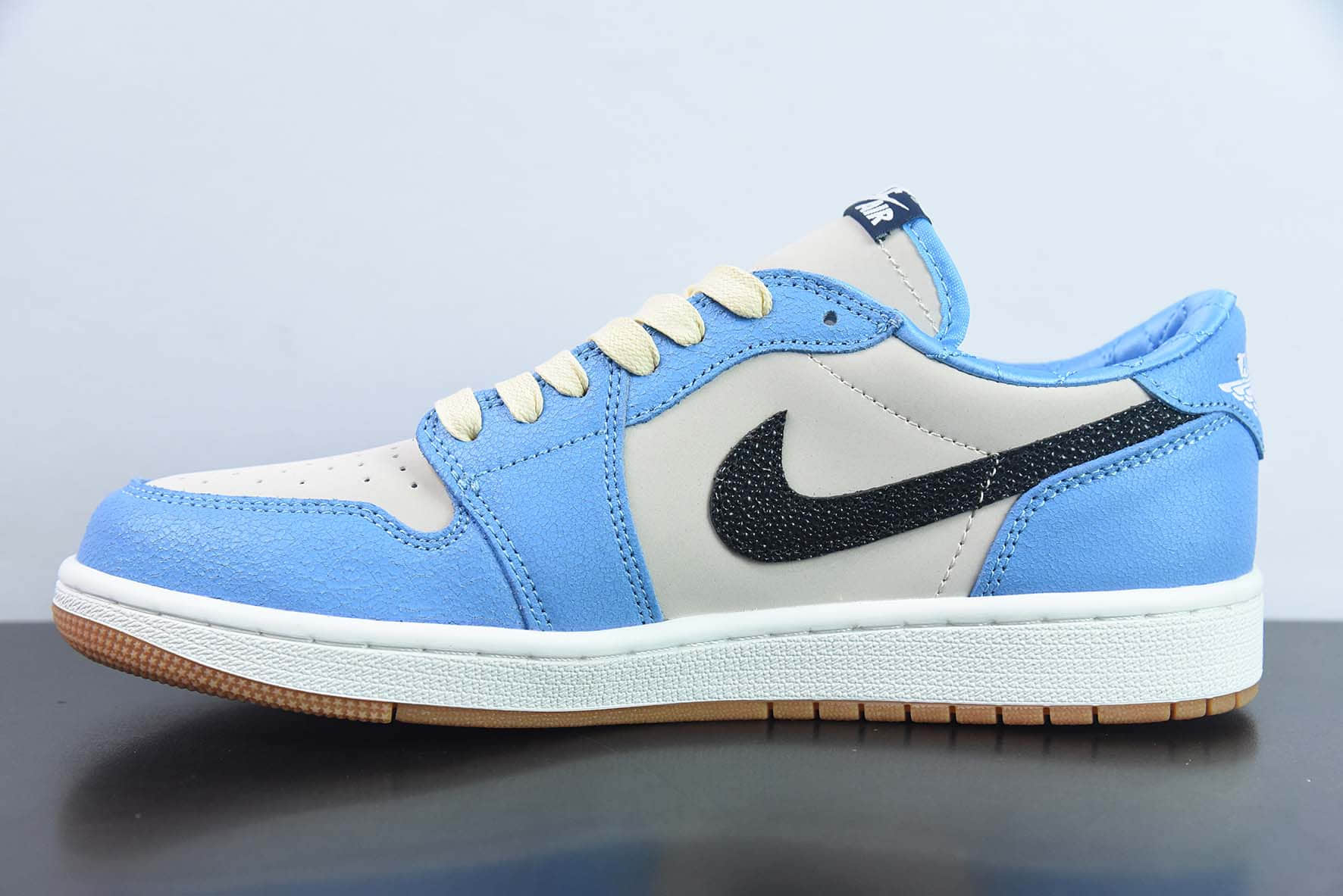 乔丹Air Jordan 1 Low OG Bleached Coral AJ1灰蓝低帮复古运动鞋纯原版本 货号:CZ0790-141