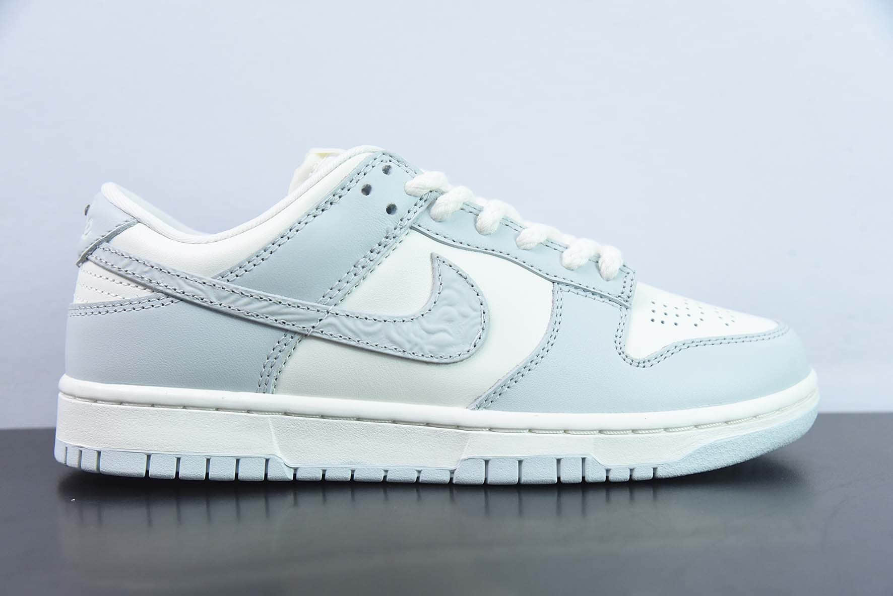 耐克Nike Dunk Low “Needlework烟灰浮雕SB低帮休闲滑板鞋纯原版本 货号:FJ4553-133