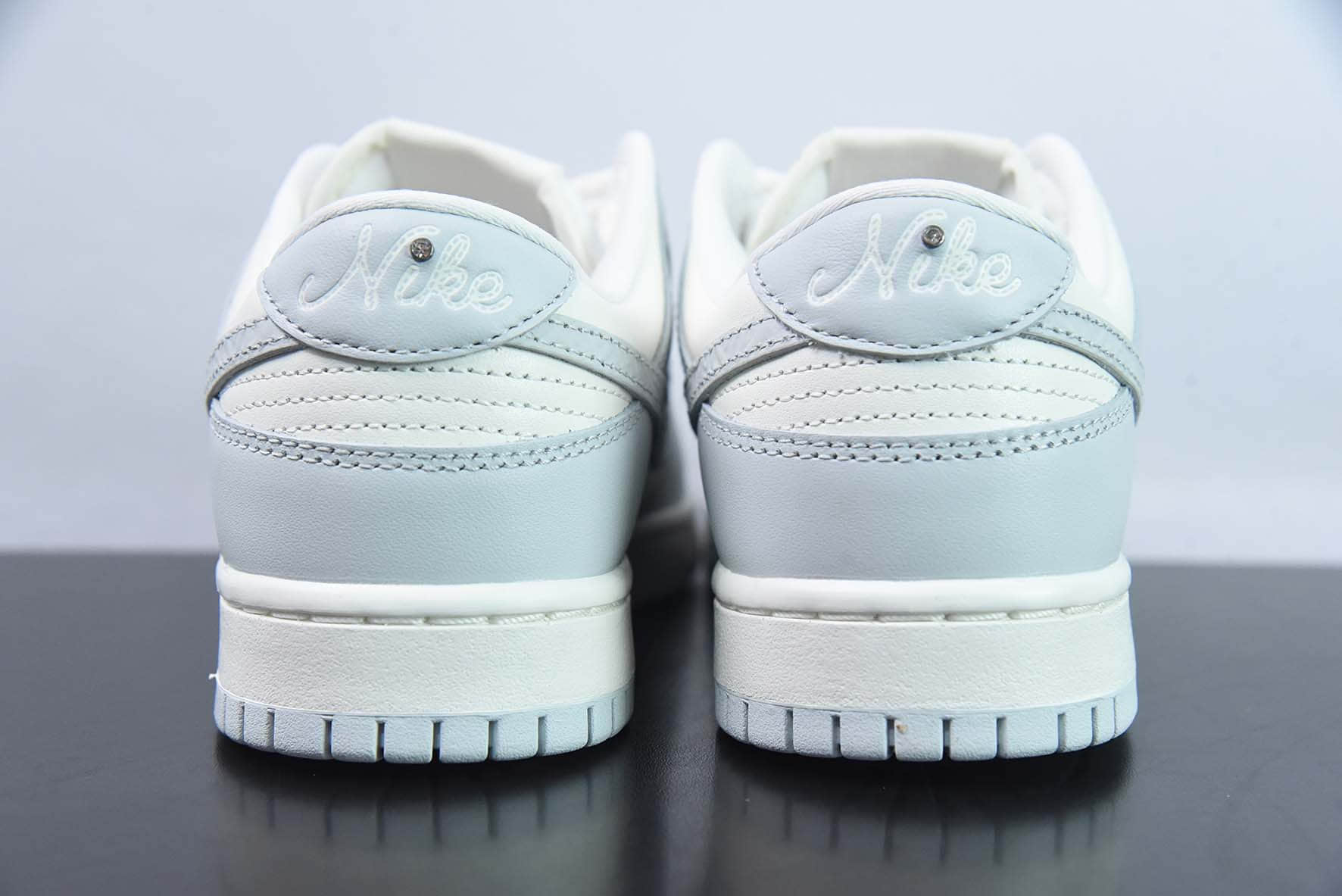 耐克Nike Dunk Low “Needlework烟灰浮雕SB低帮休闲滑板鞋纯原版本 货号:FJ4553-133