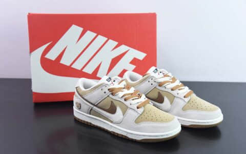 耐克Nike SB Dunk Low SE 85 Grey Green85小熊饼干 SB扣篮系列低帮休闲运动滑板板鞋纯原版本 货号:DO9457-102