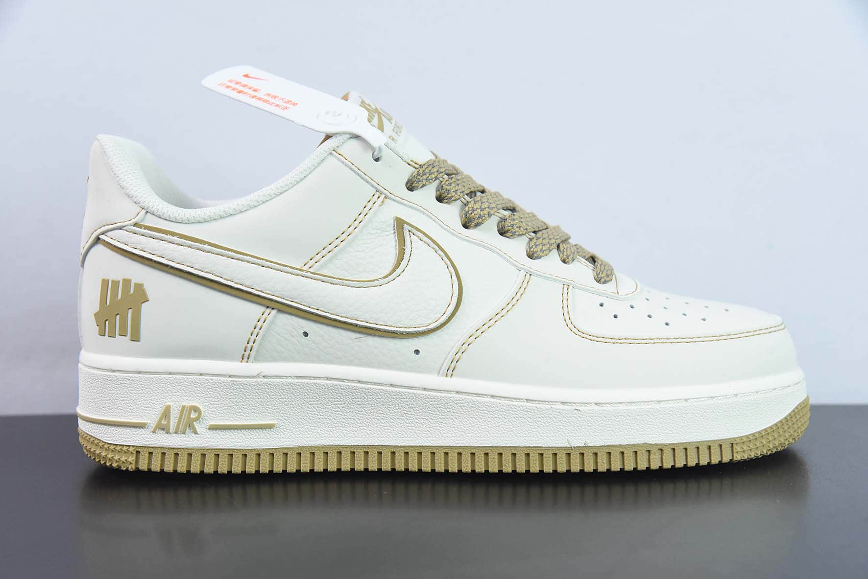 耐克Nike Air Force 1 Low 沙漠黄五道杠联名空军一号低帮运动休闲板鞋纯原版本 货号:UT2022-028