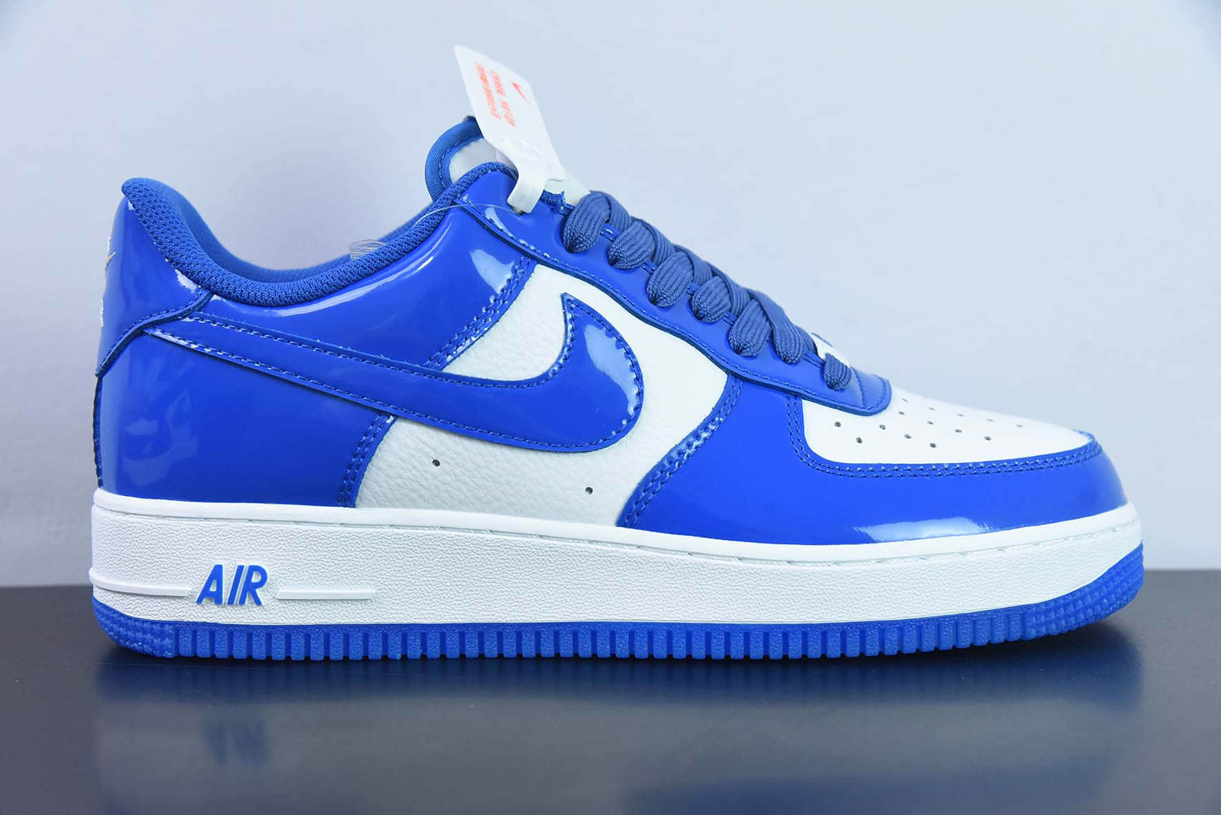 耐克Nike Air Force 1 Low ’07 蓝色漆皮空军一号低帮休闲板鞋纯原版本 货号:HP3656-555