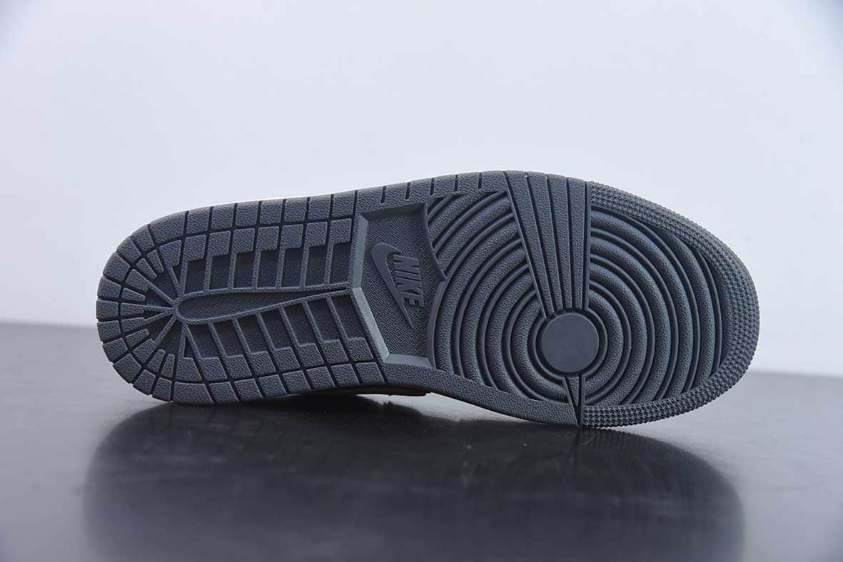 乔丹Air Jordan 1 Low “Black Orange”AJ1灰黑黄低帮复古篮球鞋纯原版本 货号:FN7308-008