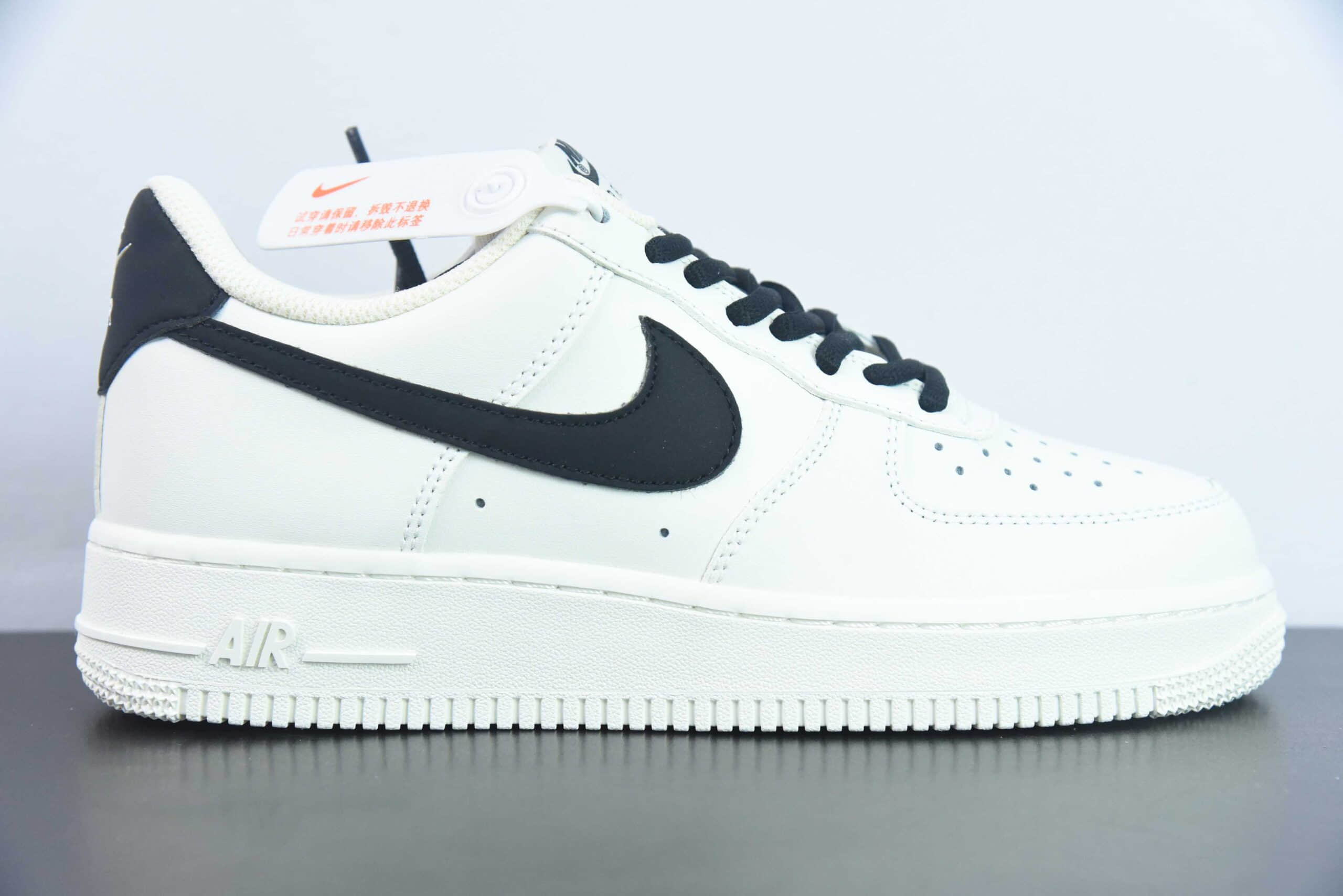 耐克Nike Air Force 1 Low '07 白黑空军一号低帮休闲板鞋纯原版本 货号:CQ5059-221