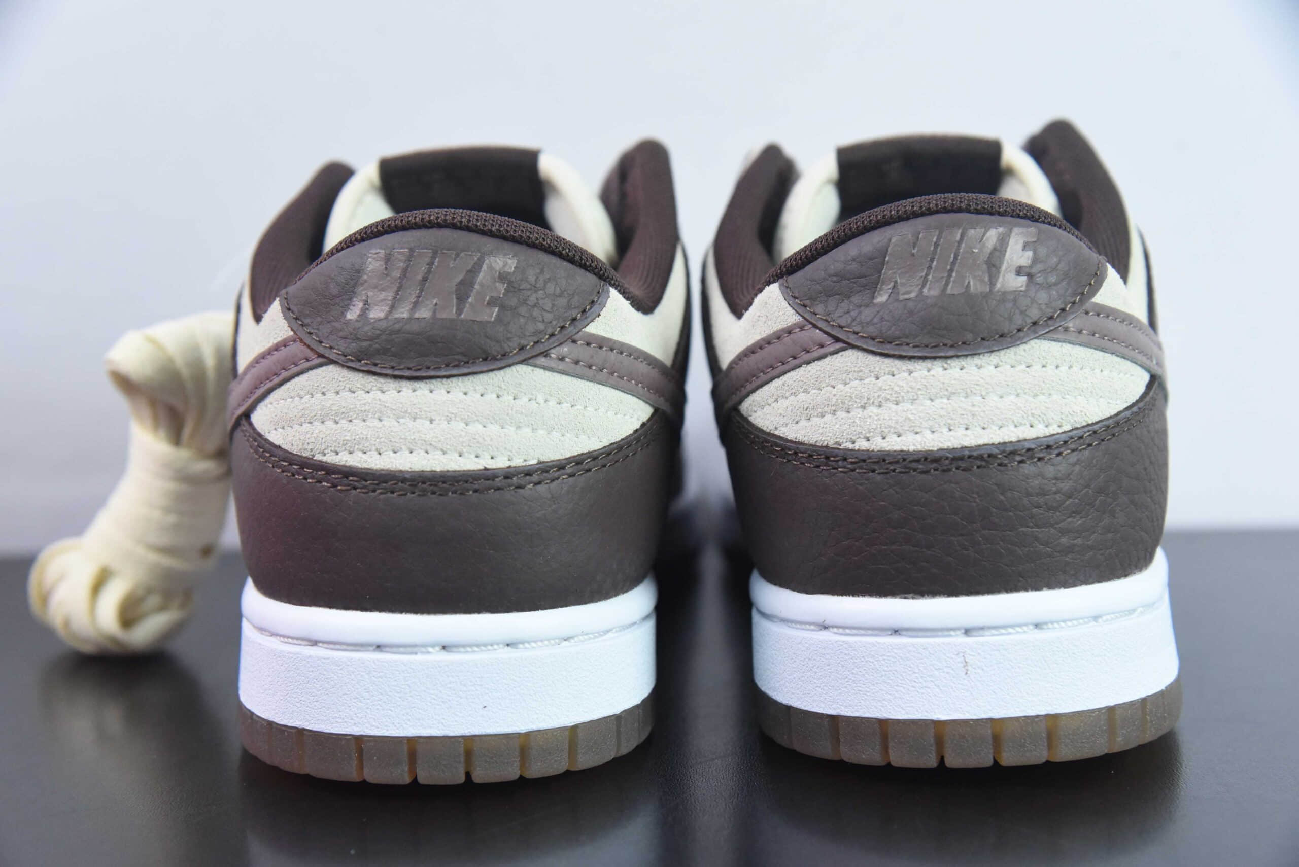 耐克Nike DUNK Low Plum Eclipse 深棕咖啡SB低帮休闲滑板鞋纯原版本 货号:FJ4734-100