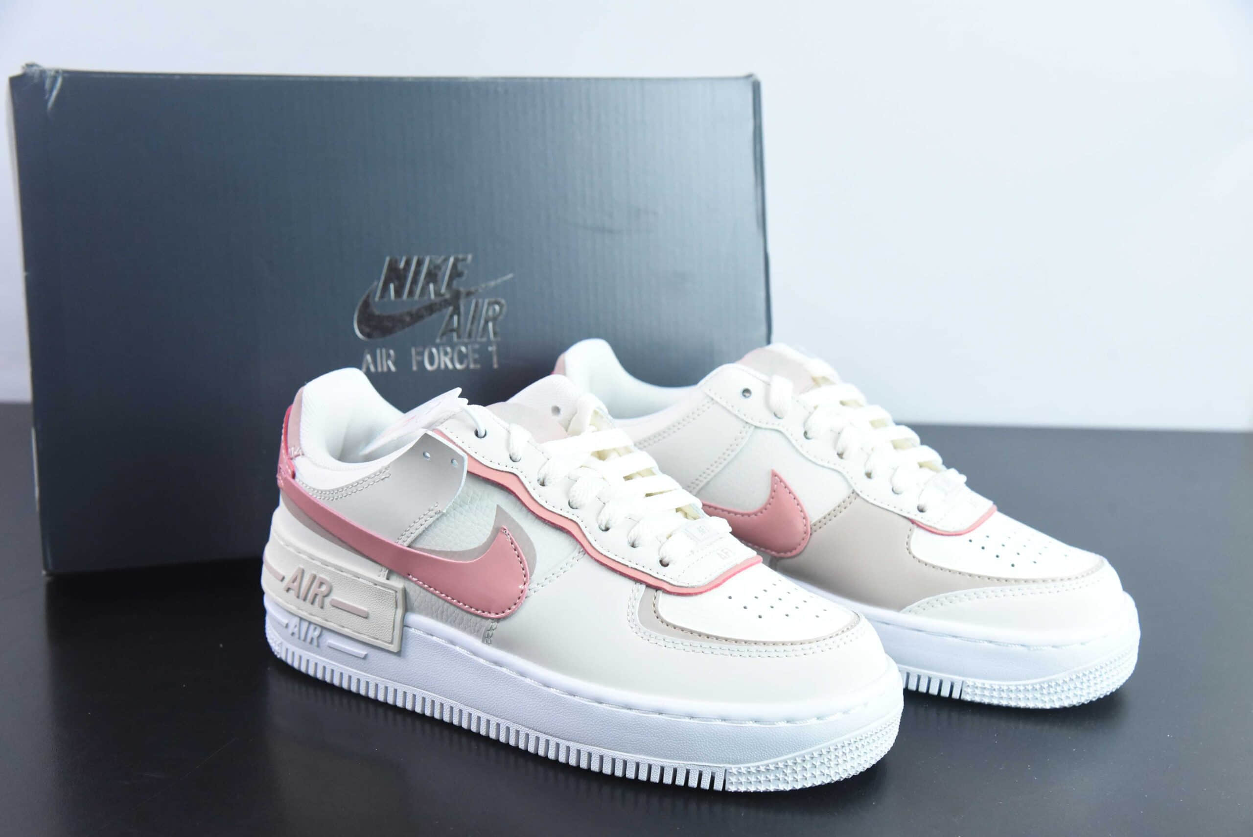 耐克Nike Air Force 1 AF1马卡龙白粉空军一号低帮休闲板鞋纯原版本 货号:DZ1847-001