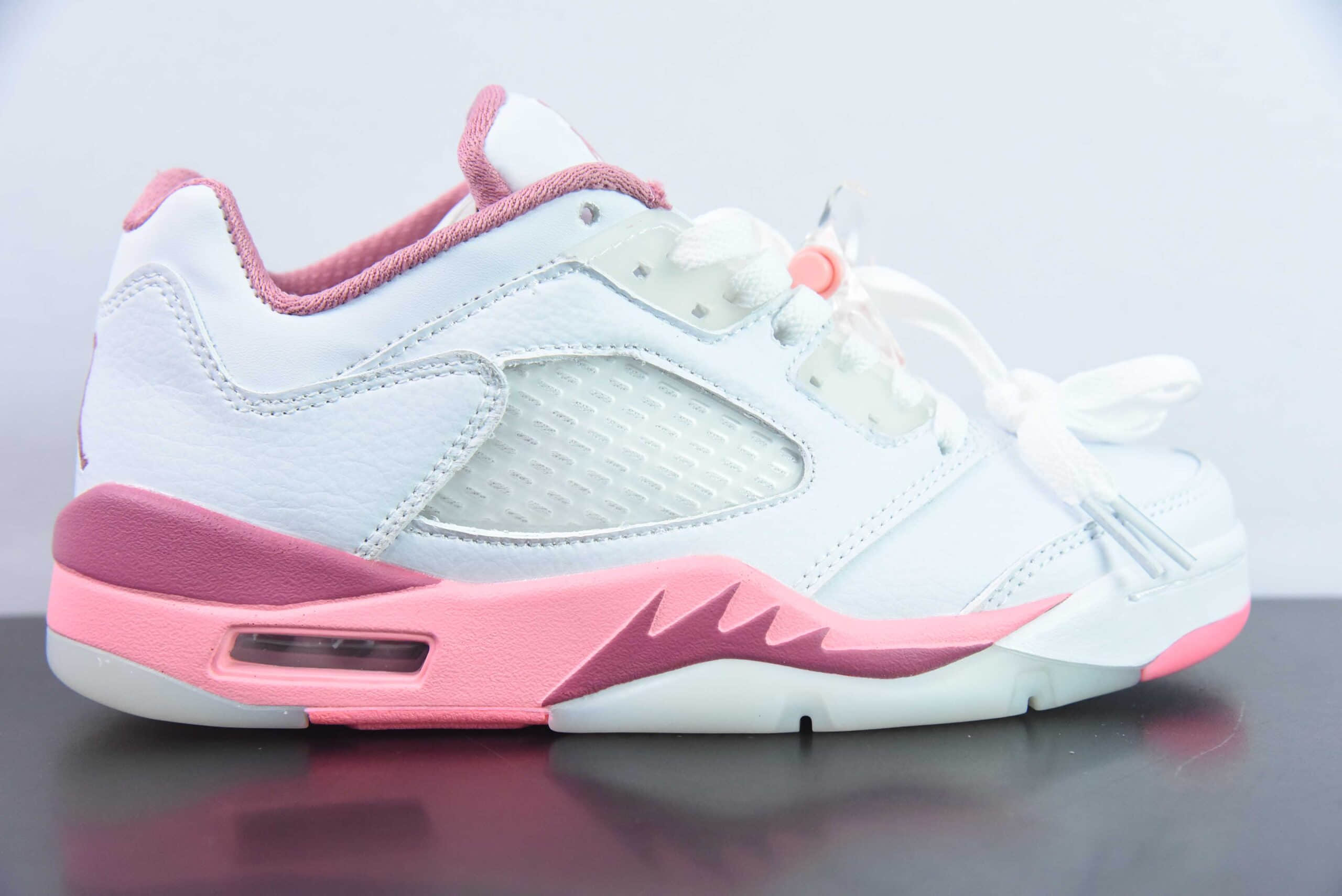 乔丹Air Jordan 5 Crafted For Her AJ5白粉低帮复古文化篮球鞋纯原版本 货号:DX4390-116