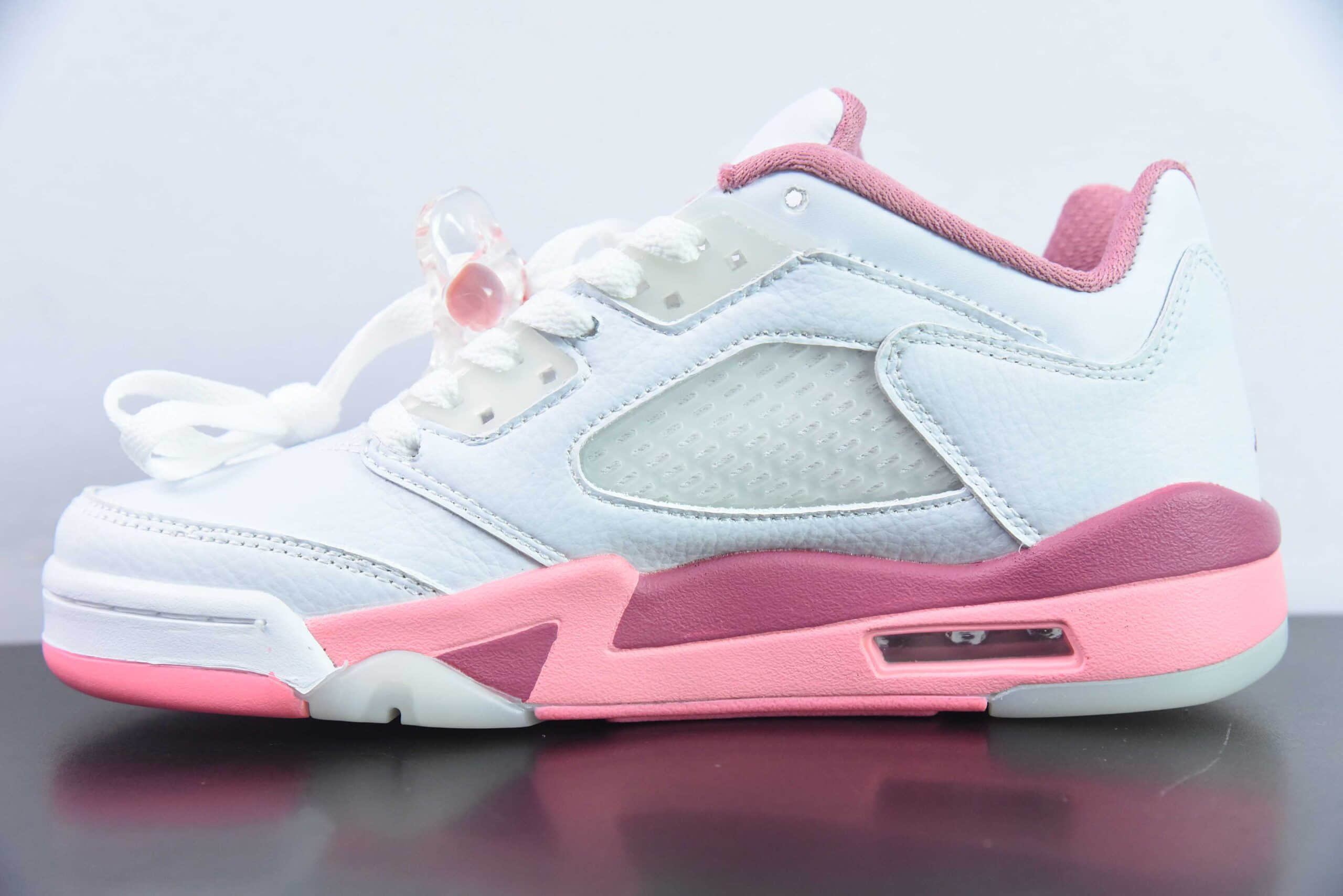 乔丹Air Jordan 5 Crafted For Her AJ5白粉低帮复古文化篮球鞋纯原版本 货号:DX4390-116