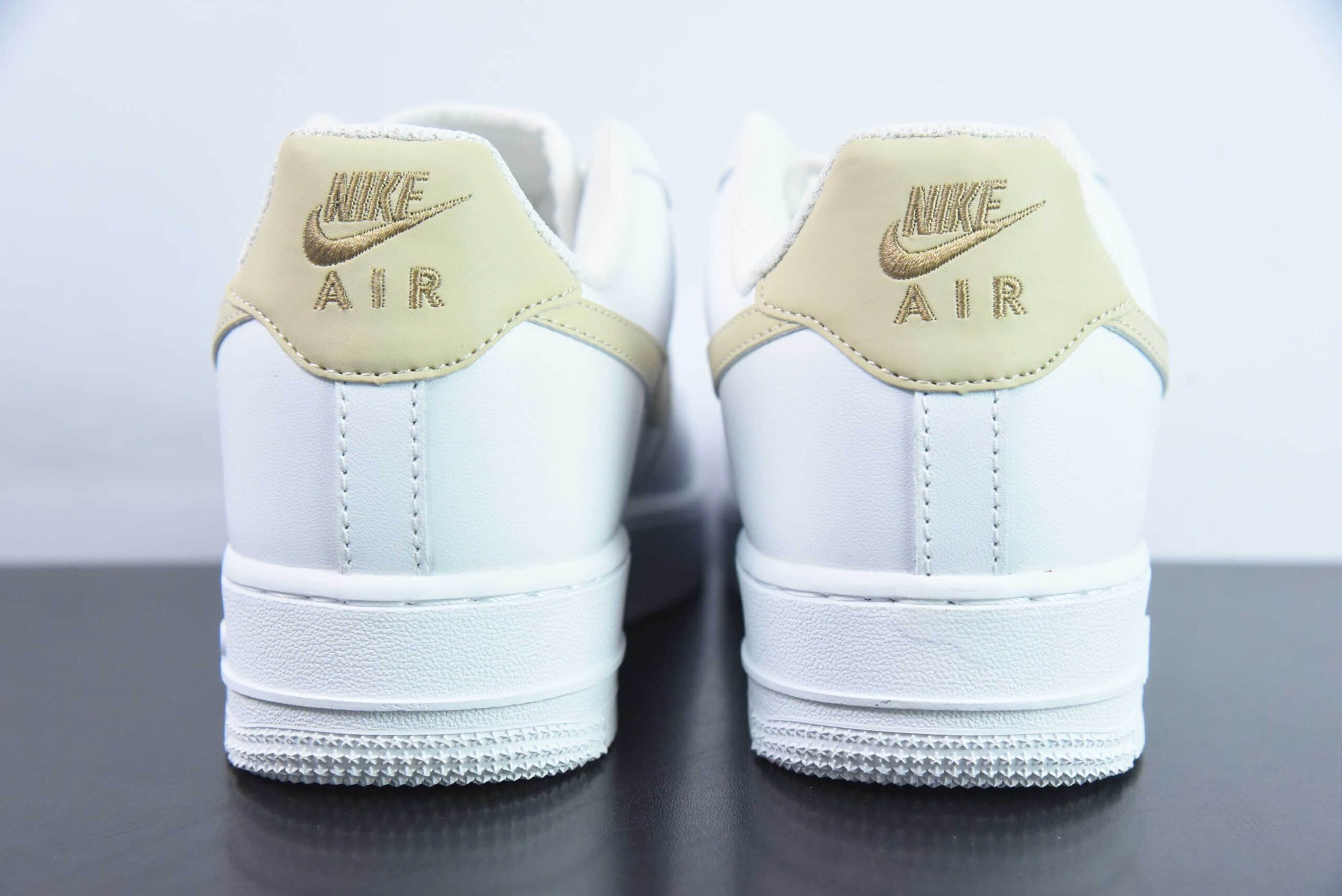 耐克Nike Air Force 1 Low金色小金钩空军一号低帮百搭休闲运动板鞋纯原版本 货号:CZ0270-105
