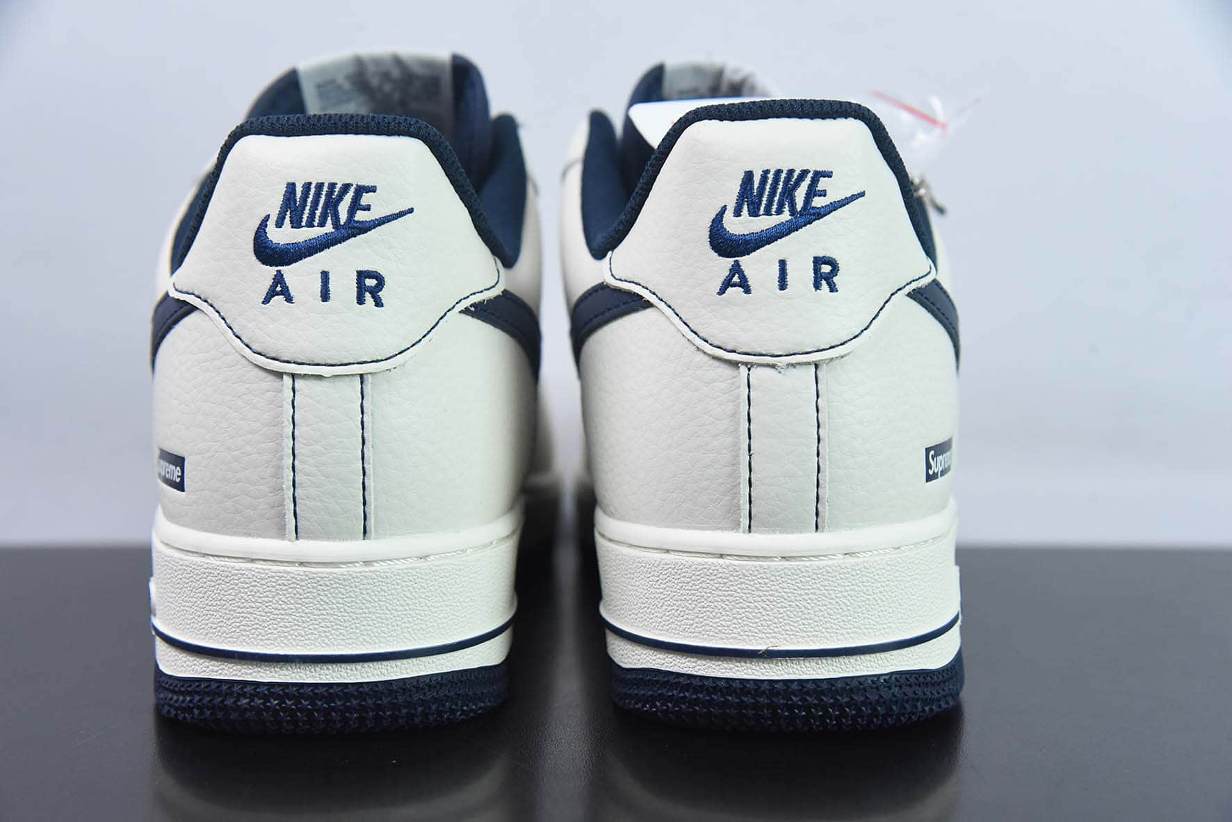 耐克Nike Supreme x NK Air Force 1‘07 Low深蓝Supreme联名款空军一号低帮休闲板鞋纯原版本 货号:SU0220-005