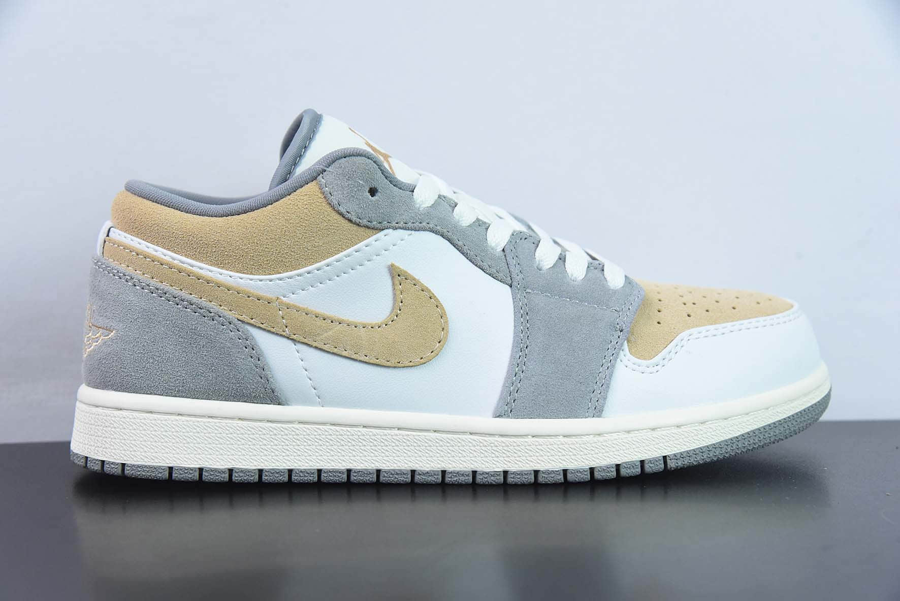 乔丹Air Jordan AJ1 Low灰黄低帮篮球鞋纯原版本 货号：DC0774-189