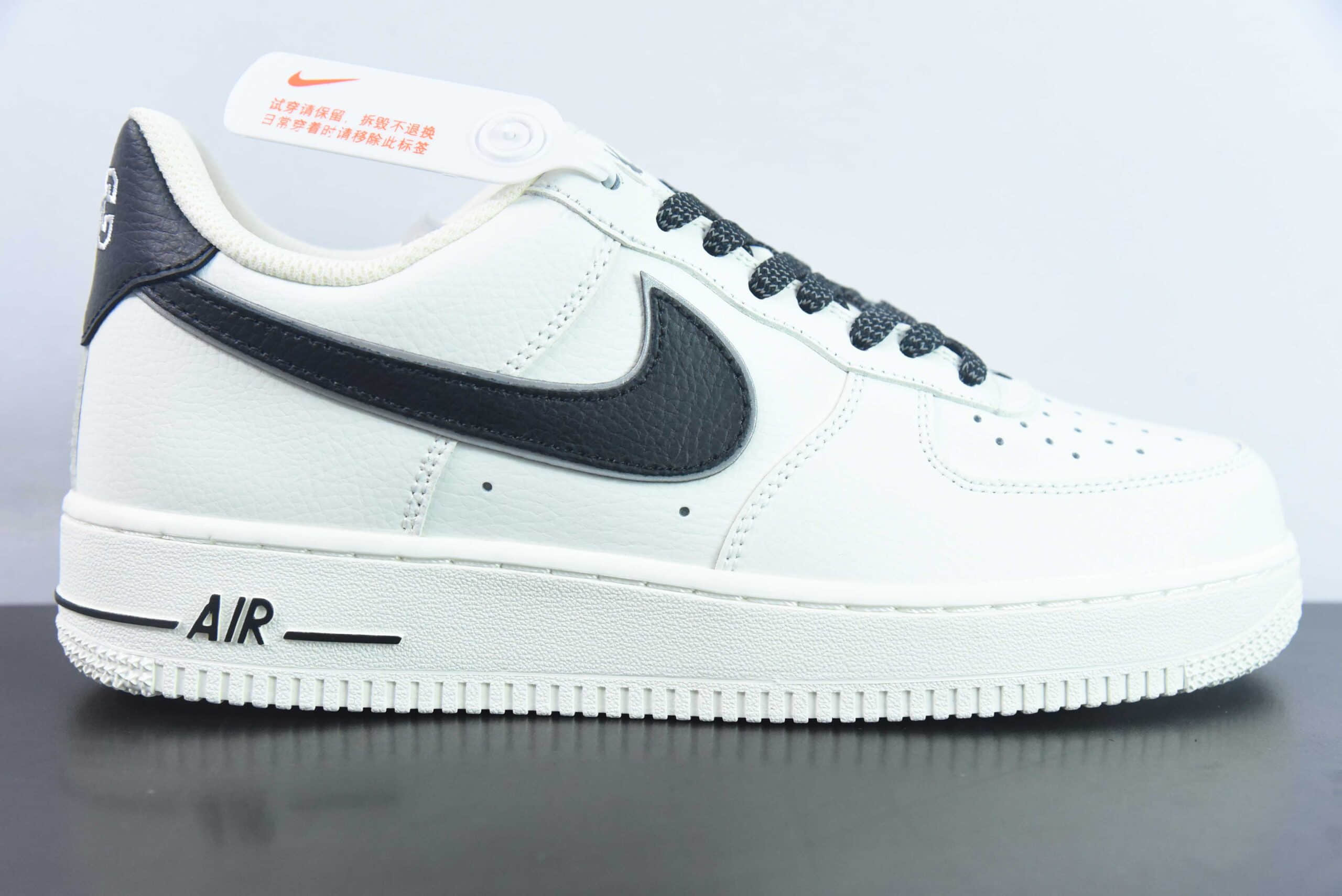 耐克Nike Kith x Air Force 1 Low NYC米白黑空军一号低帮休闲运动板鞋纯原版本 货号：NY9668-235