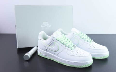 耐克NIke Air Force 1 '07 Low “白浅绿”空军一号低帮休闲板鞋纯原版本 货号:DV0766-105