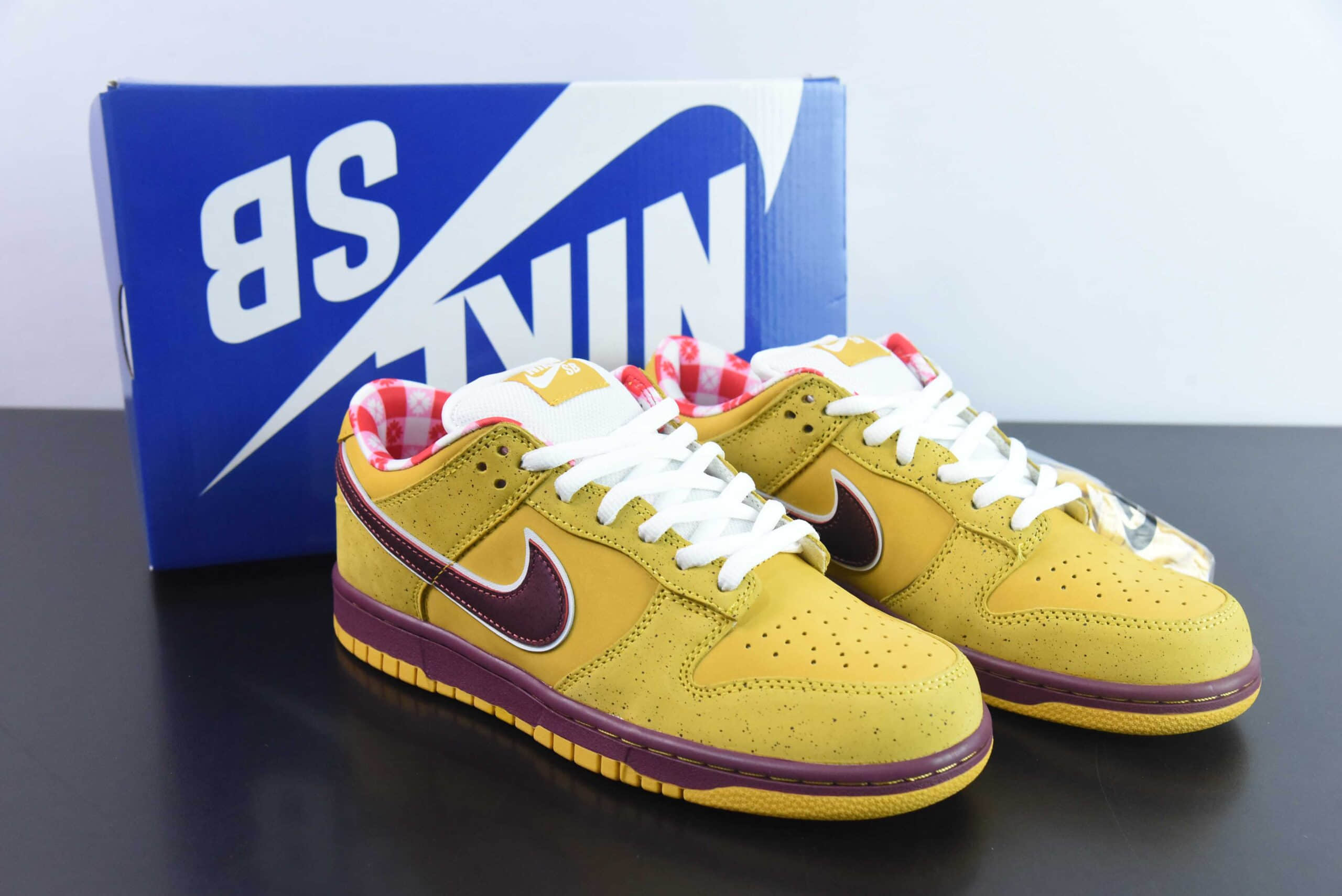 耐克Nike SB Dunk Low x Concepts Yeelow Lobster 波士顿黄龙虾联名SB低帮休闲板鞋纯原版本 货号:313170-137566