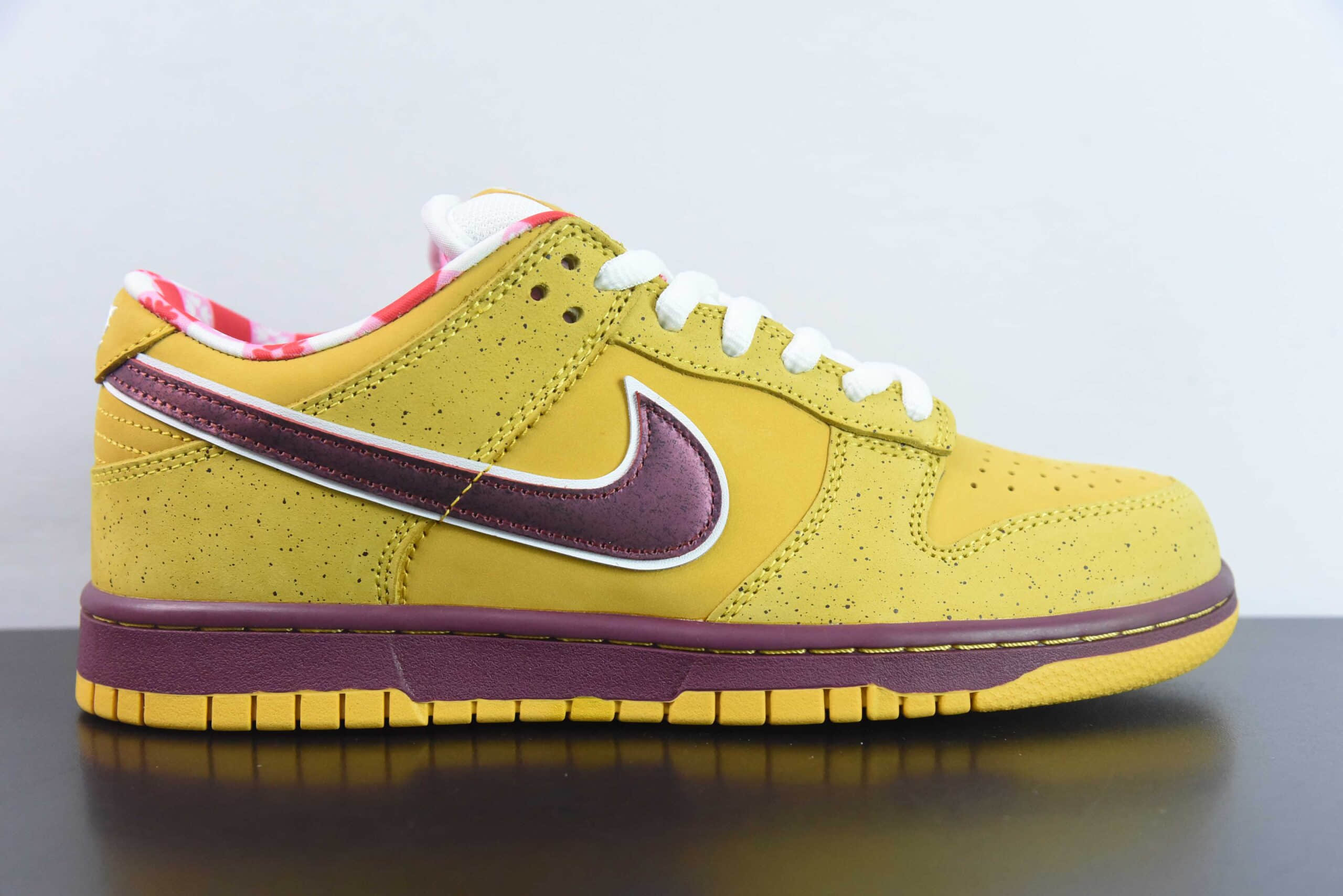 耐克Nike SB Dunk Low x Concepts Yeelow Lobster 波士顿黄龙虾联名SB低帮休闲板鞋纯原版本 货号:313170-137566