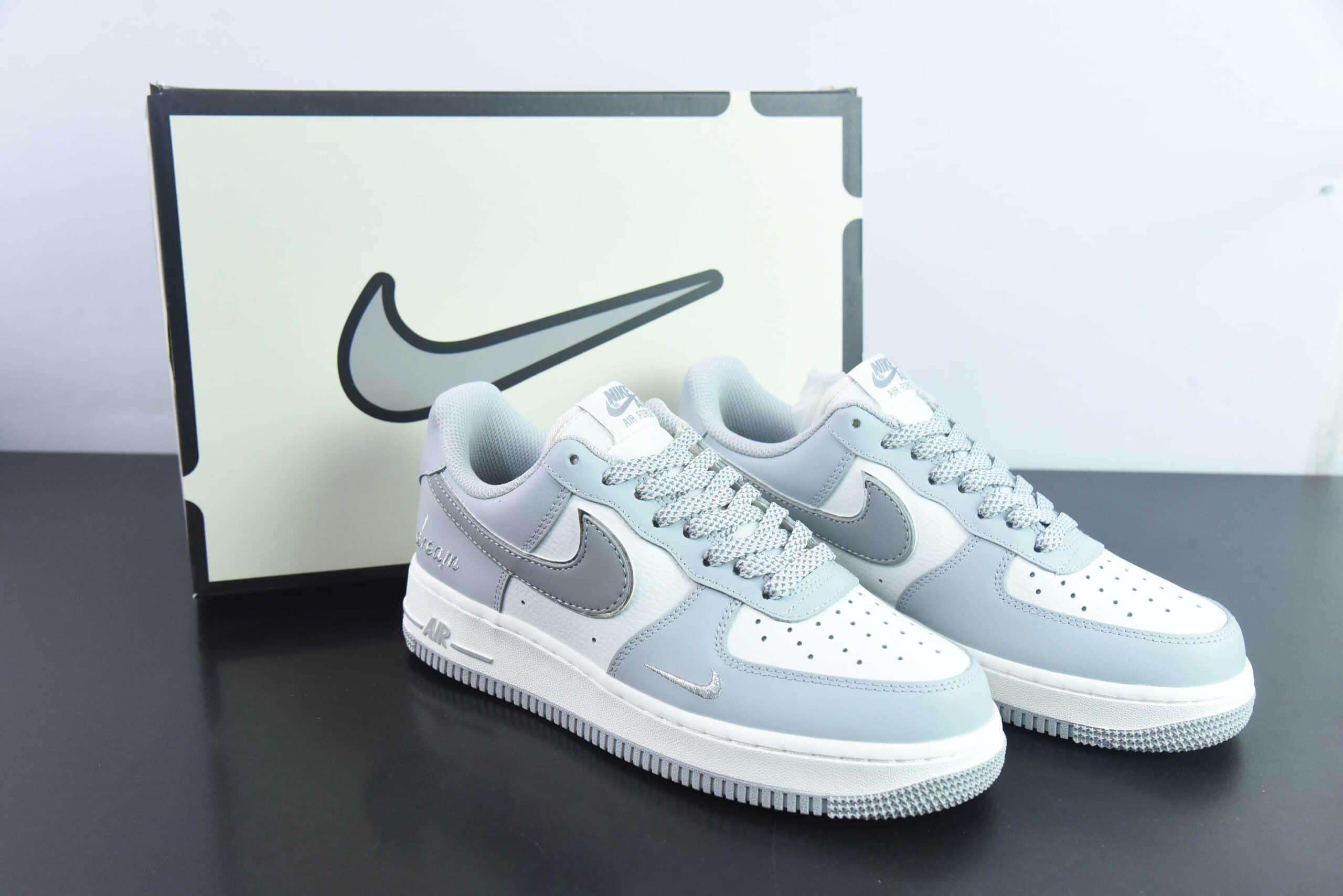 耐克Nike Air Force 1 Low '07 “ dream”米暗灰小勾低帮空军一号休闲板鞋纯原版本 货号:KP3069-022