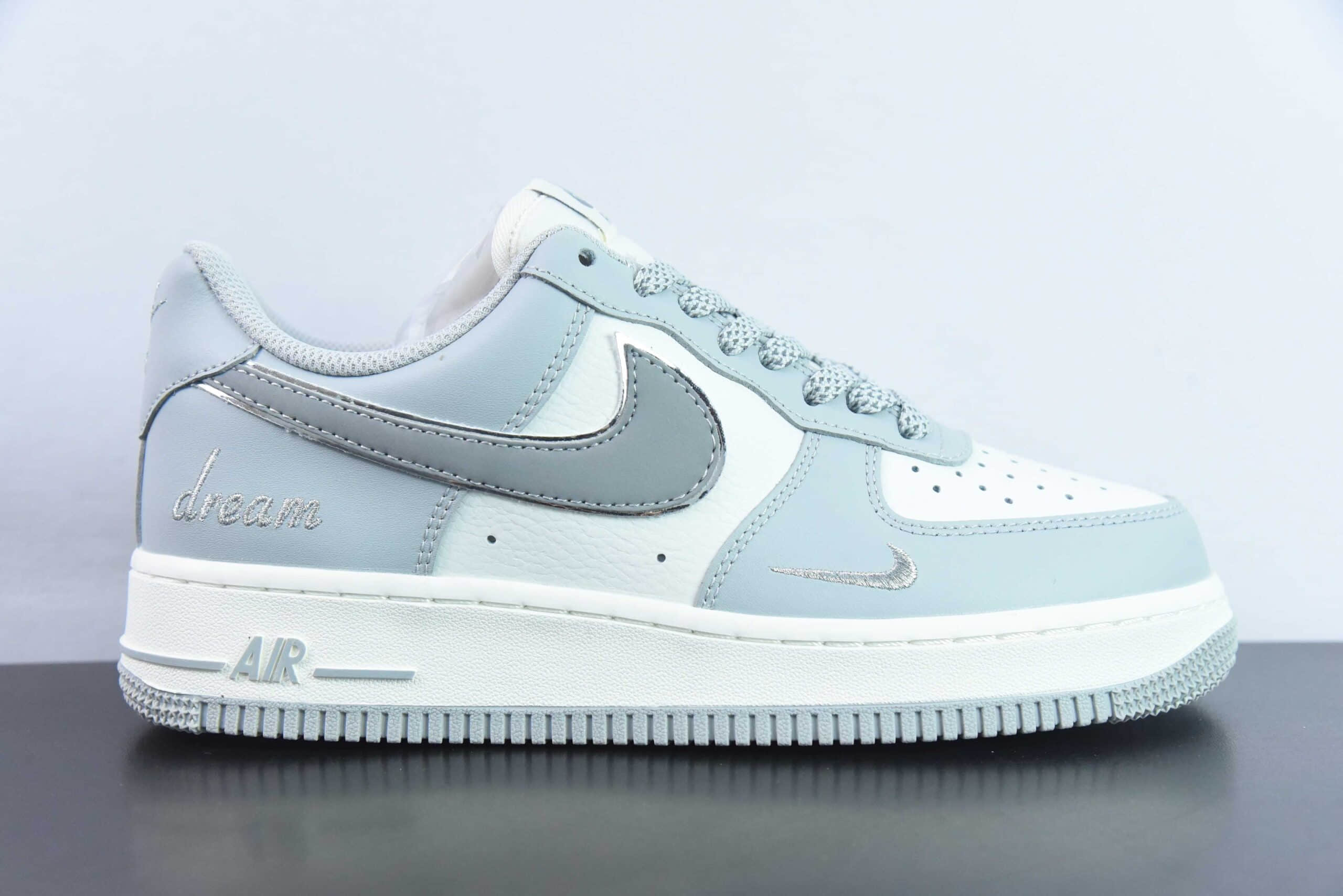 耐克Nike Air Force 1 Low '07 “ dream”米暗灰小勾低帮空军一号休闲板鞋纯原版本 货号:KP3069-022