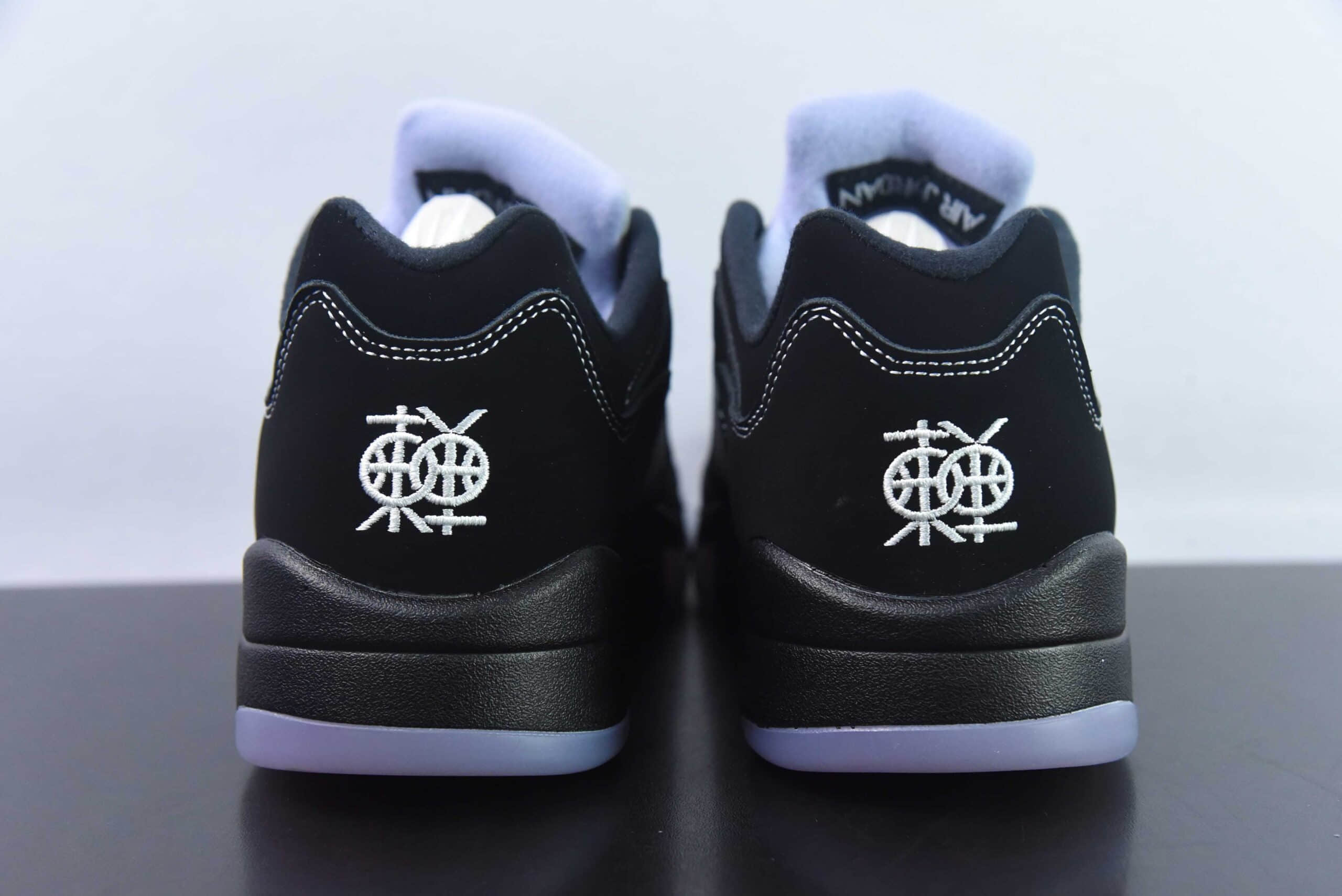 乔丹Air Jordan 5 Low AJ5东单黑紫低帮篮球鞋纯原版本 货号:DX4355-015