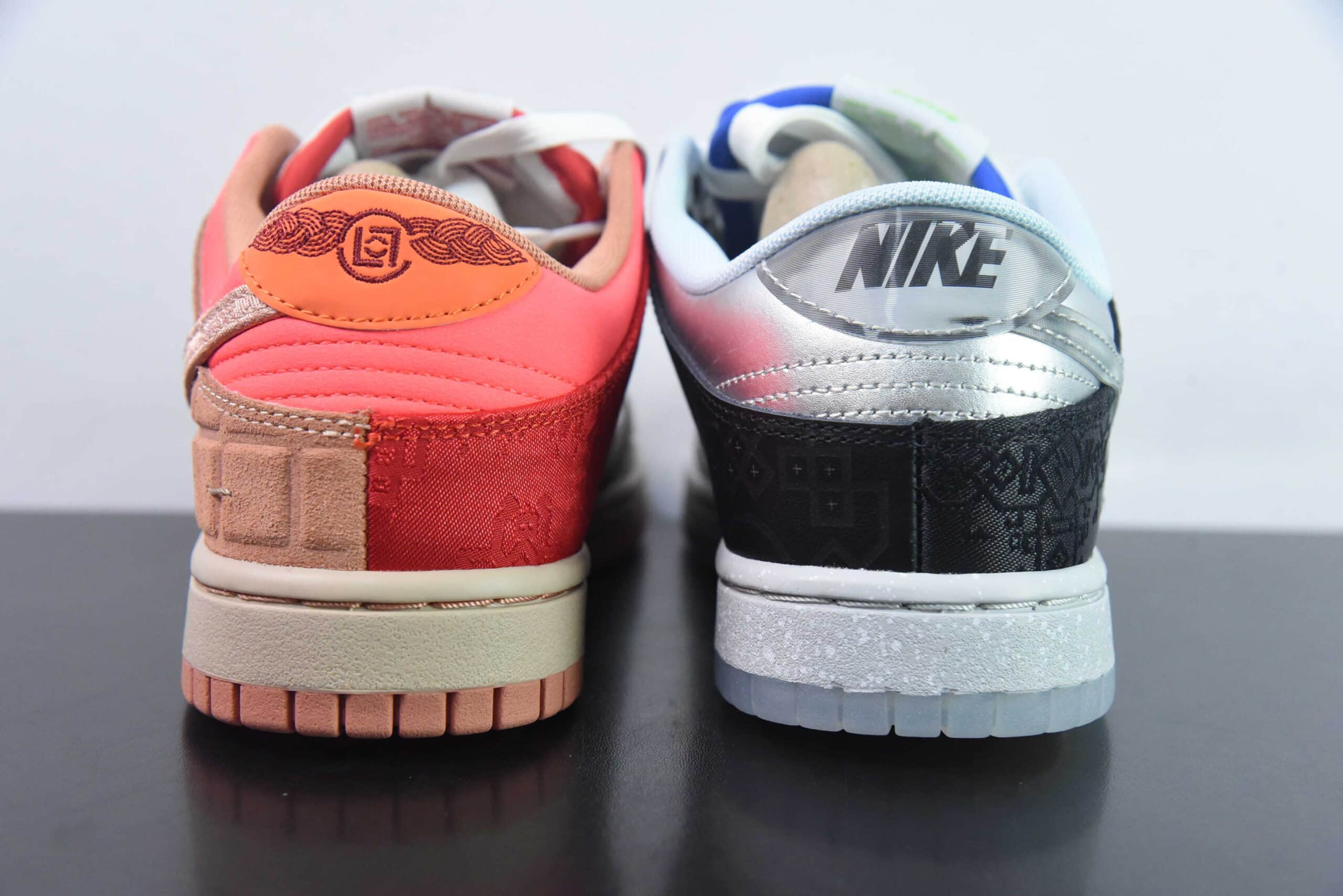 耐克Nike CLOT x NK Dunk Low What The 联名鸳鸯棕蓝灰陈冠希主理凝结集团联名款限定款板鞋纯原版本 货号：FN0316-999