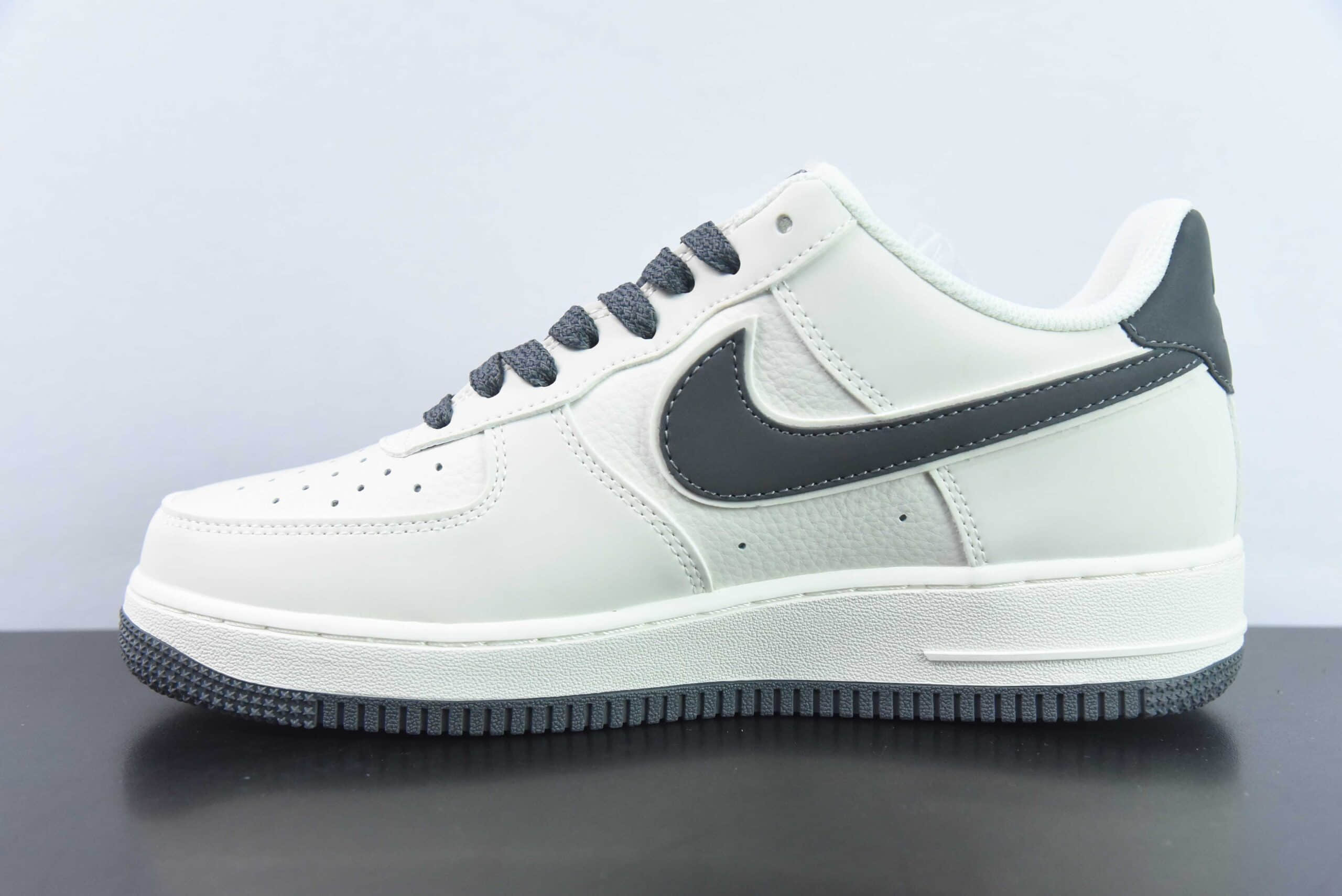 耐克Nike Air Force 1'07 Low 米深灰满天星空军一号低帮休闲板鞋纯原版本 货号:GL6835-013