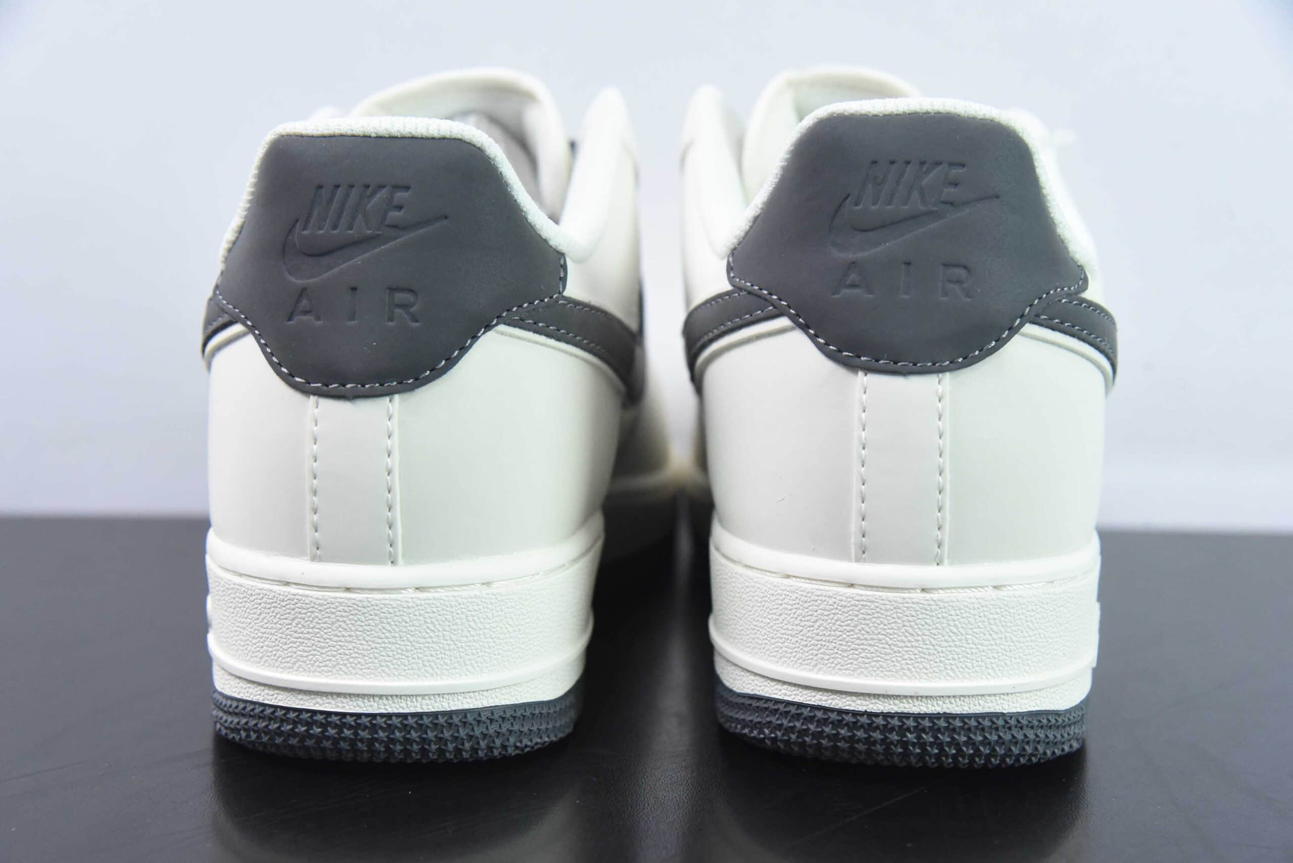 耐克Nike Air Force 1'07 Low 米深灰满天星空军一号低帮休闲板鞋纯原版本 货号:GL6835-013