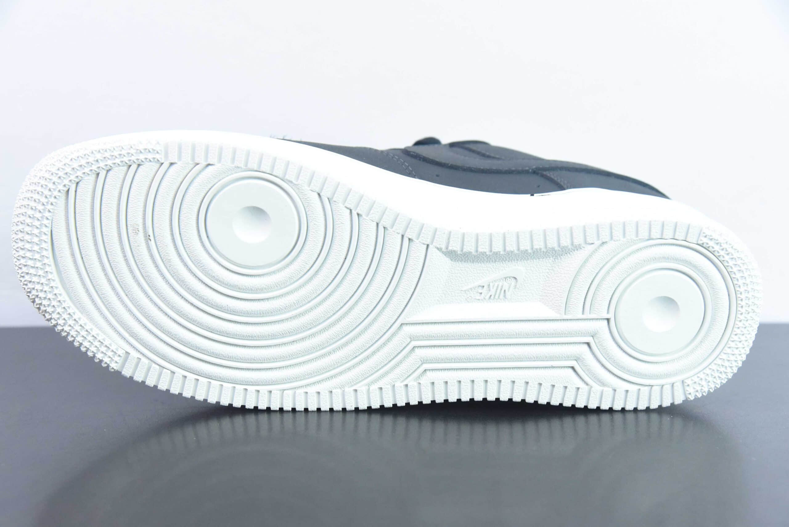 耐克Nike Air Force 1 Low 黑麂皮空军一号低帮运动休闲板鞋纯原版本 货号:DQ8571-001