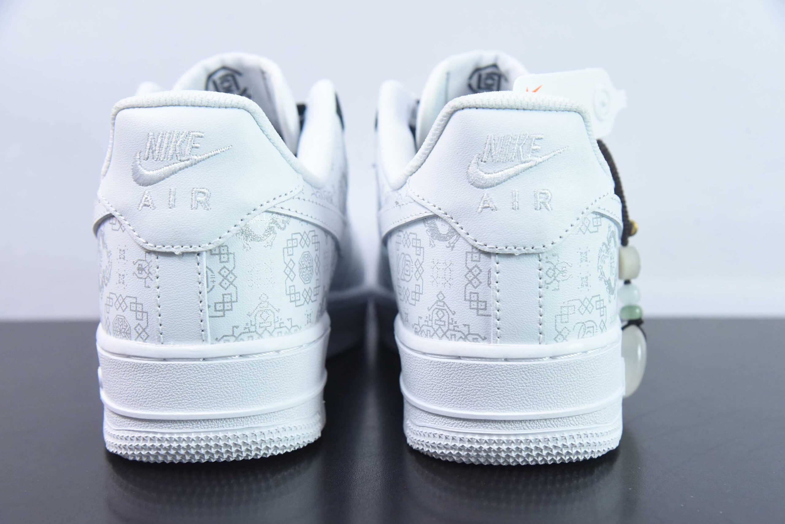 耐克Nike Clot x Nk Air Force 1 Low 中国风白丝绸空军一号低帮休闲板鞋纯原版本 货号:315166-100