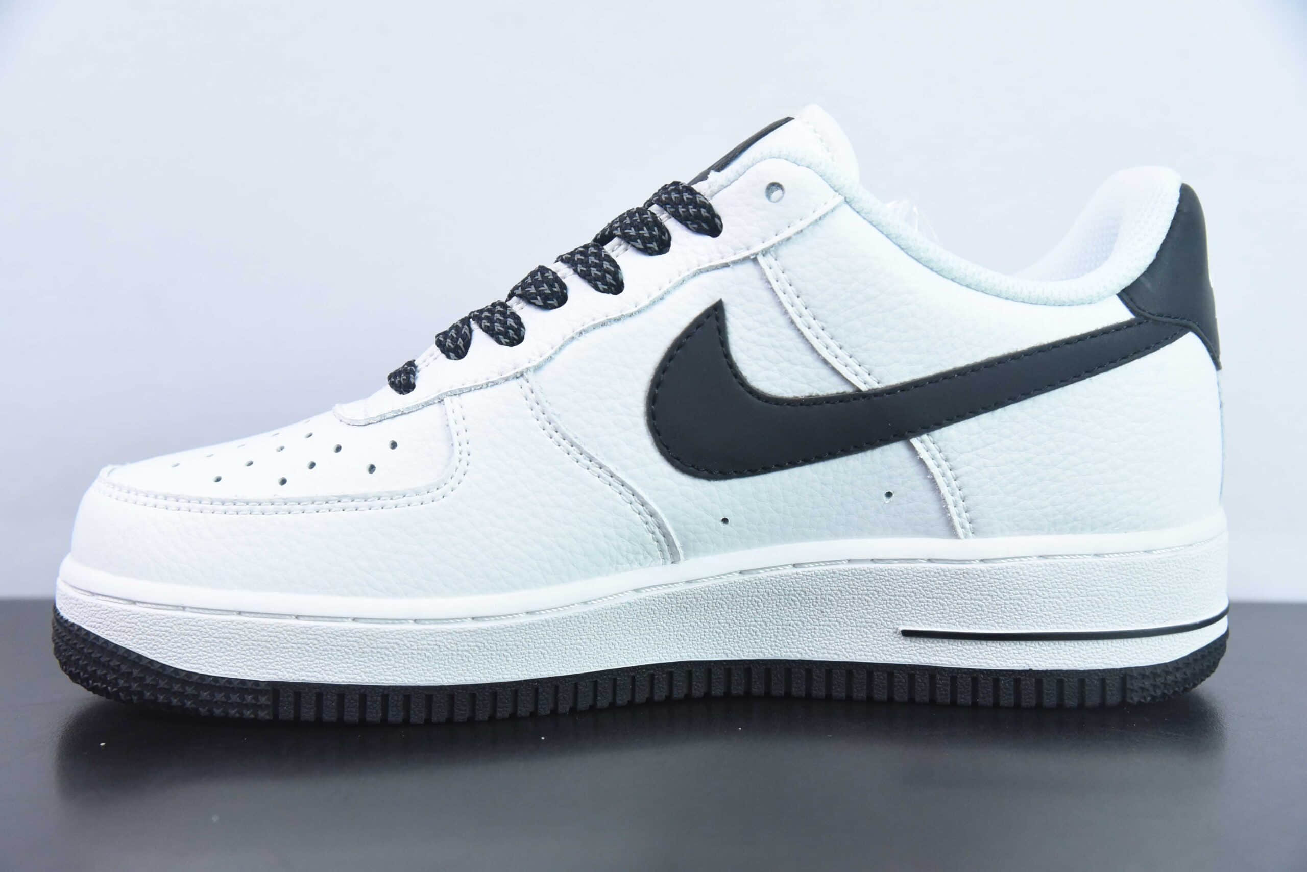 耐克Nike NOCTA x Nike Air Force 1 LowCertified Lover Boy痴情男孩白黑反光空军一号低帮休闲板鞋纯原版本 货号:L01718-052