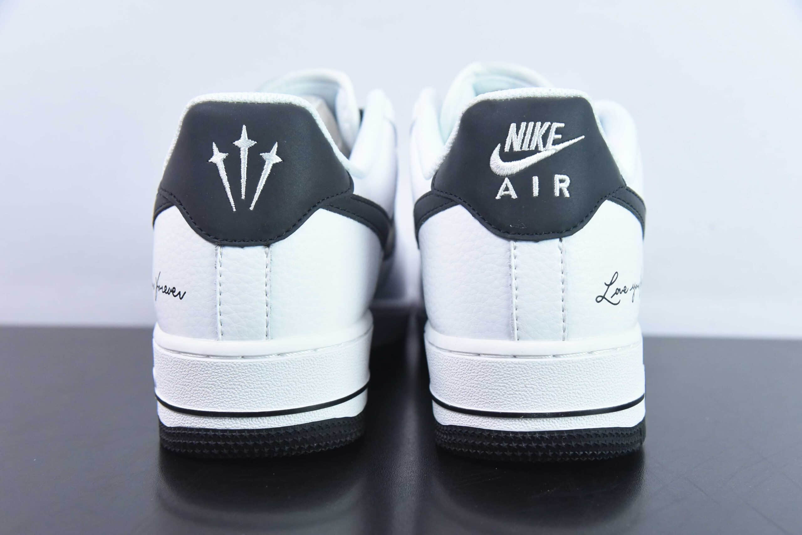 耐克Nike NOCTA x Nike Air Force 1 LowCertified Lover Boy痴情男孩白黑反光空军一号低帮休闲板鞋纯原版本 货号:L01718-052