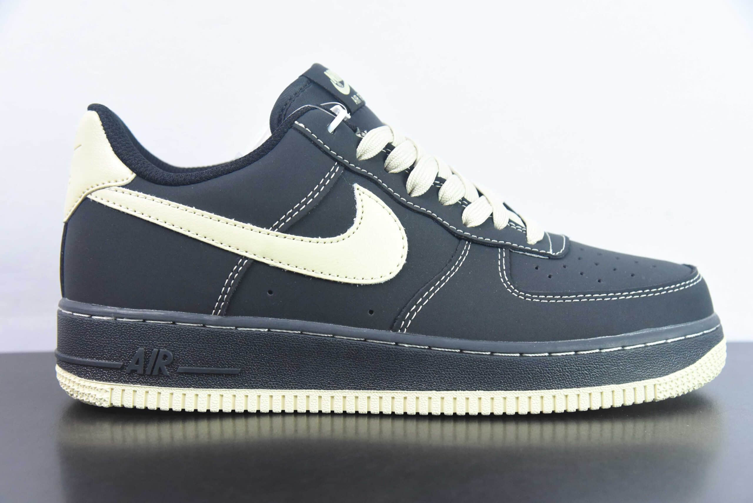 耐克NIke Air Force 1 '07 黑金空军一号低帮休闲板鞋纯原版本 货号:DH5696-227