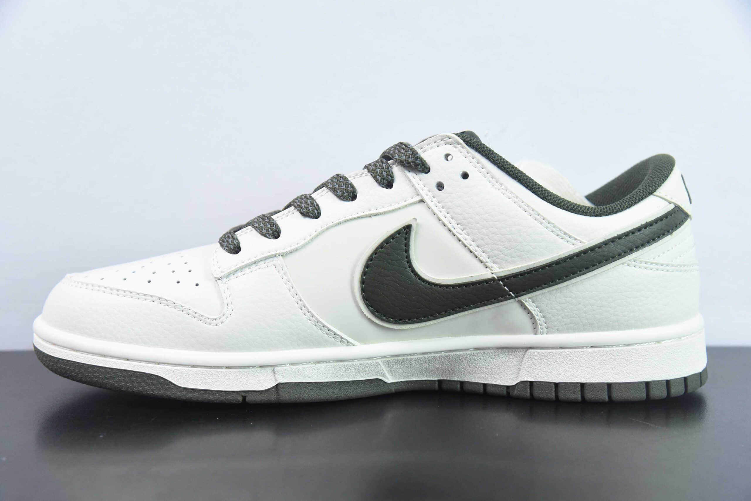 耐克Nike SB Dunk Low闪电联名-米白墨绿满天星周年高端定制低帮休闲板鞋纯原版本 货号:XD1688-016