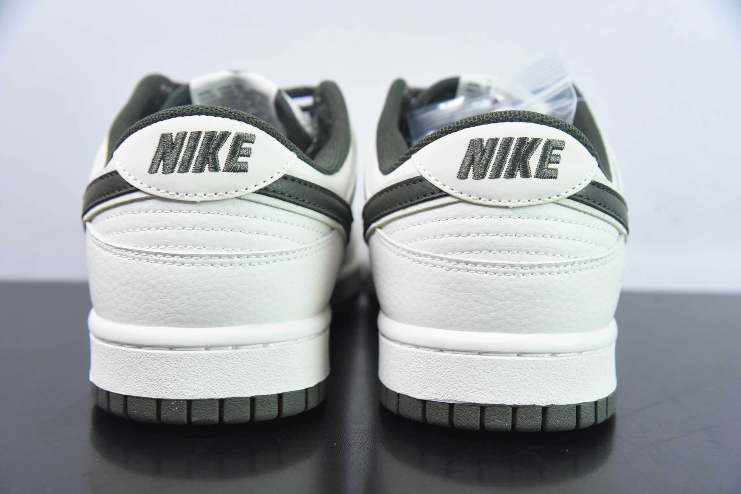 耐克Nike SB Dunk Low闪电联名-米白墨绿满天星周年高端定制低帮休闲板鞋纯原版本 货号:XD1688-016