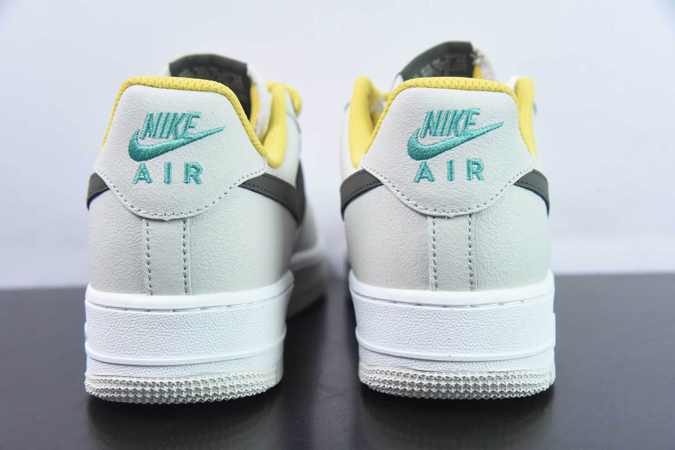耐克Nike Air Force 1 AF1白灰棕黄空军一号低帮休闲板鞋纯原版本 货号:FV3628-031