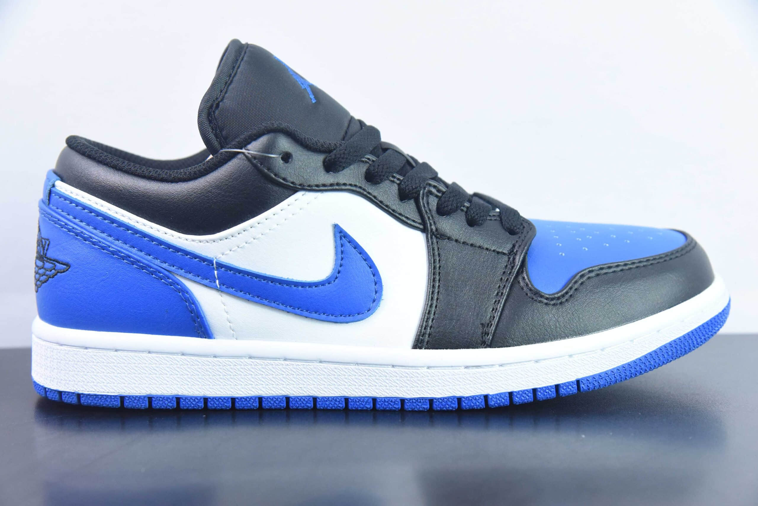 乔丹Air Jordan 1 Low AJ1黑蓝低帮休闲文化篮球鞋纯原版本 货号：553560-140