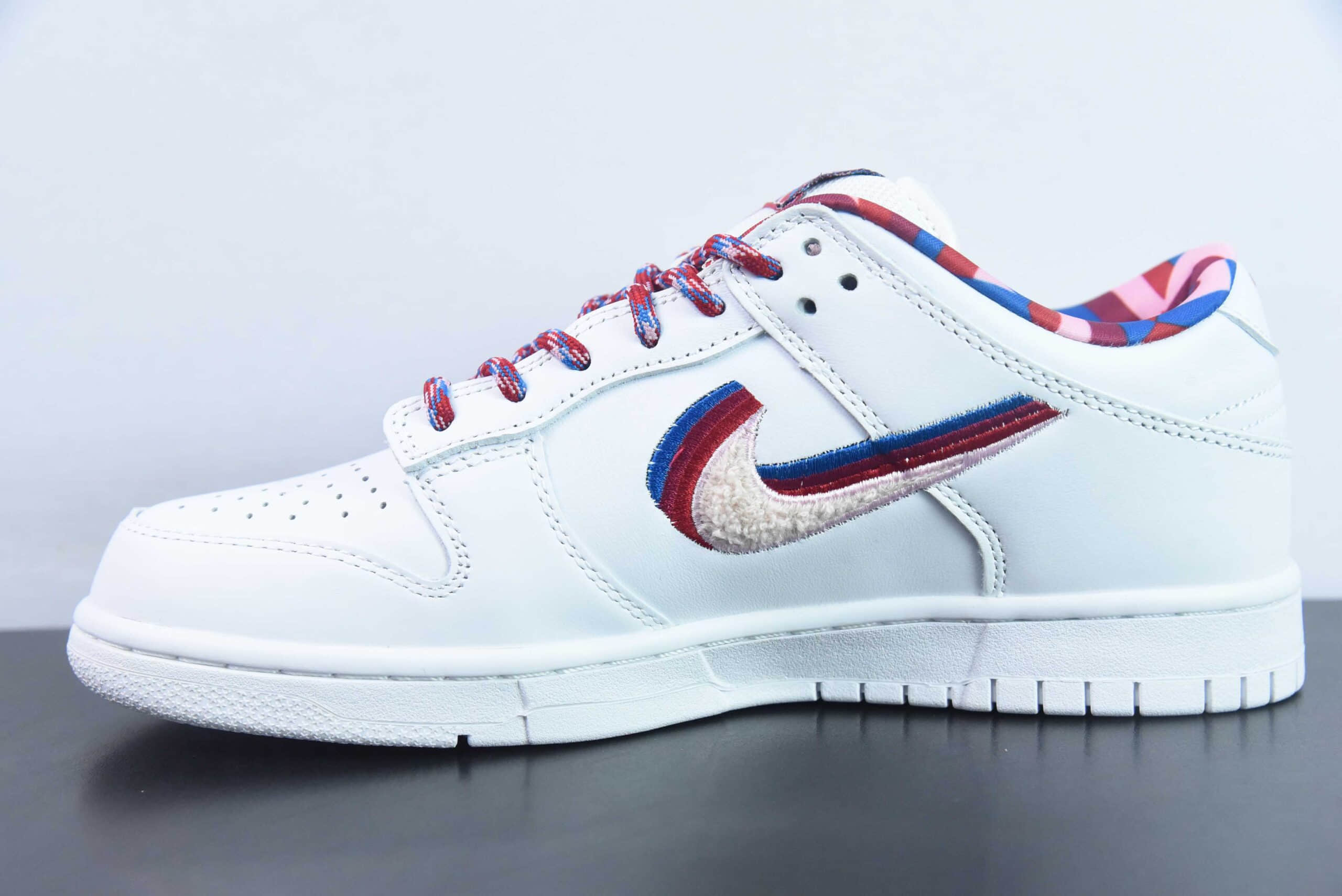 耐克Nike Parra x Nike SB Dunk Low重磅联名裸眼糖果3D彩钩SB扣篮系列低帮休闲运动滑板鞋纯原版本 货号:CN4504-100
