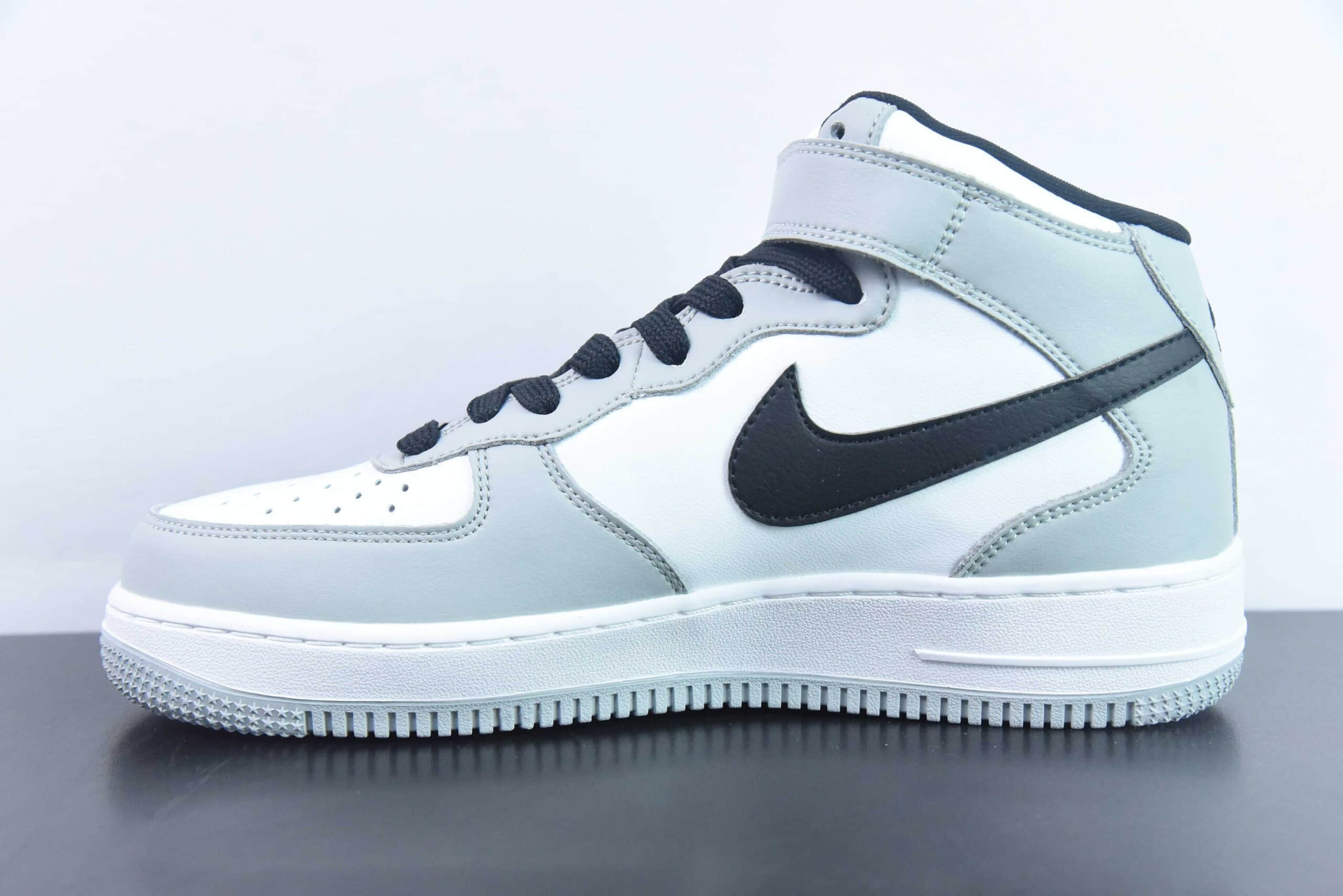 耐克Nike Air Force 1 Mid 07 烟灰空军一号中帮休闲板鞋纯原版本 货号:HG1522-016