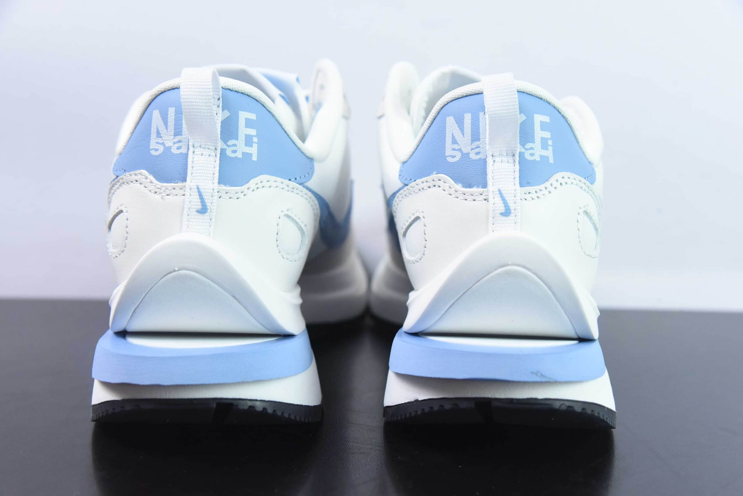 耐克Nike Sacai x VaporWaffle sacai 华夫3.0 灰白蓝低帮运动休闲走秀鞋纯原版本 货号:DD1875-112