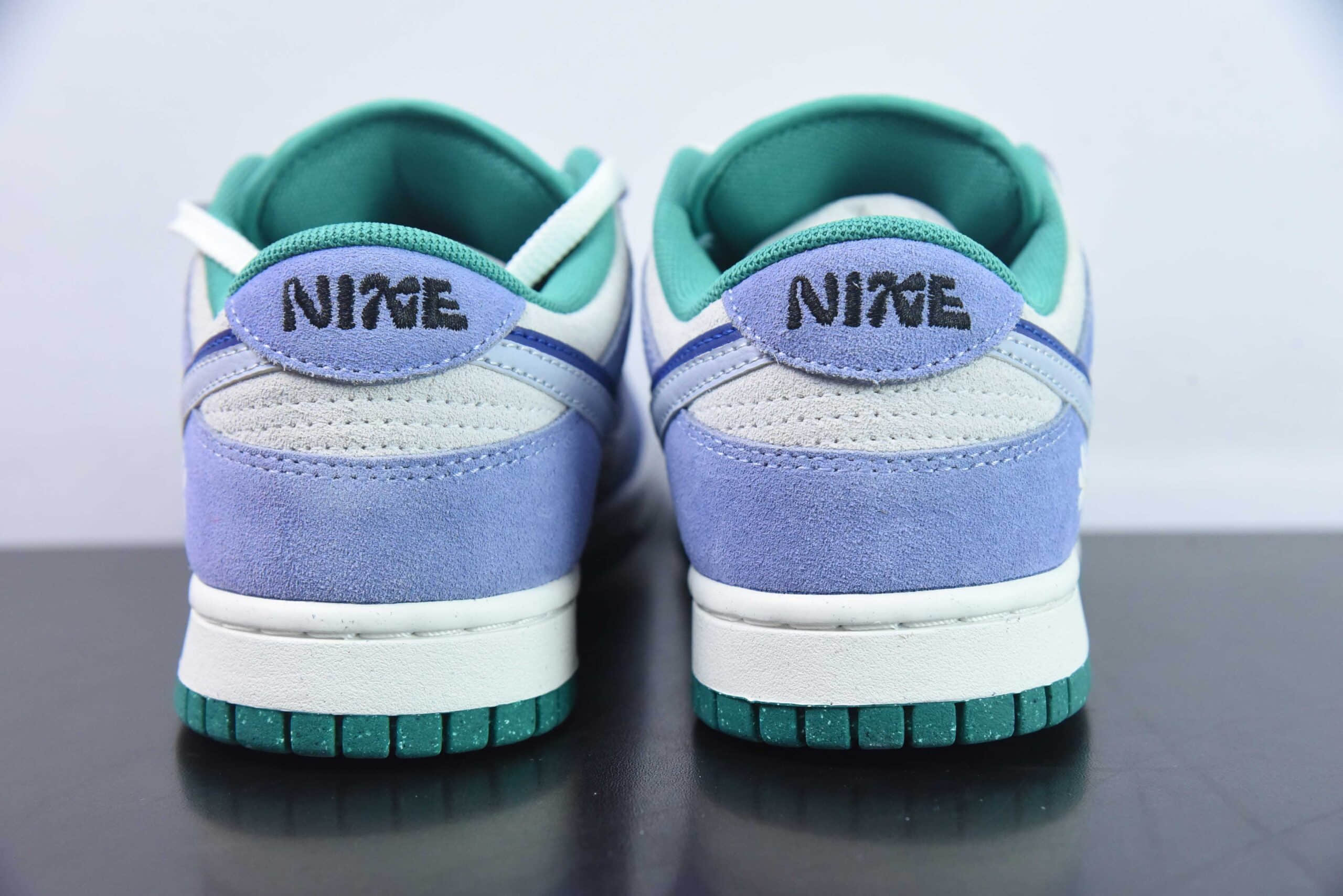耐克Nike SB Dunk Low 85 兰白色小花双勾绑带 SB低帮运动休闲板鞋纯原版本 货号:DO9457-144