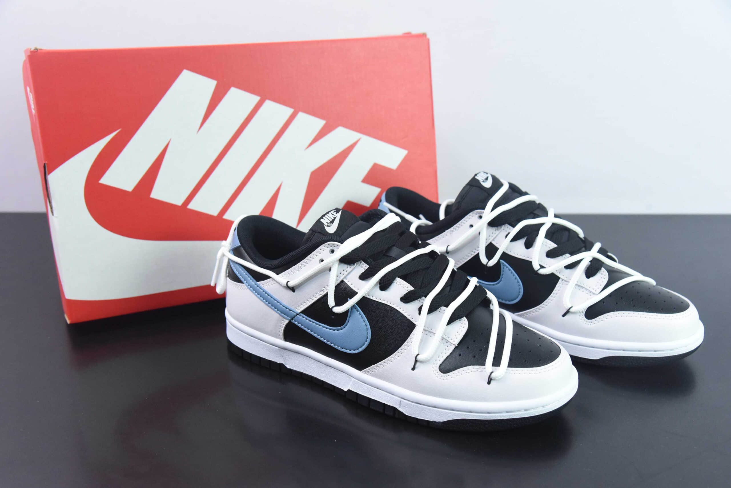 耐克Nike Dunk Low 幽灵信使暗夜蓝低帮休闲滑板鞋纯原版本 货号:FV0831-002
