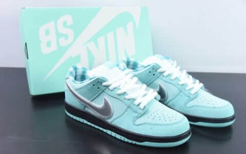 耐克Nike Concepts x NK SB Dunk Low Tiffany Lobster 蒂芙尼薄荷绿龙虾SB低帮休闲滑板鞋纯原版本 货号:BV1310-402