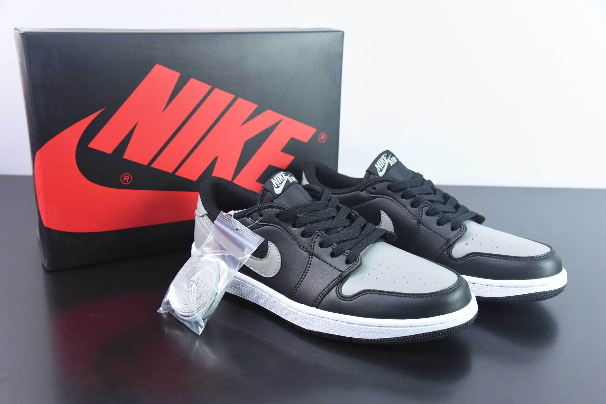 乔丹Air Jordan 1 Low OG AJ1影子灰低帮休闲文化篮球鞋纯原版本 货号：CZ0790-003