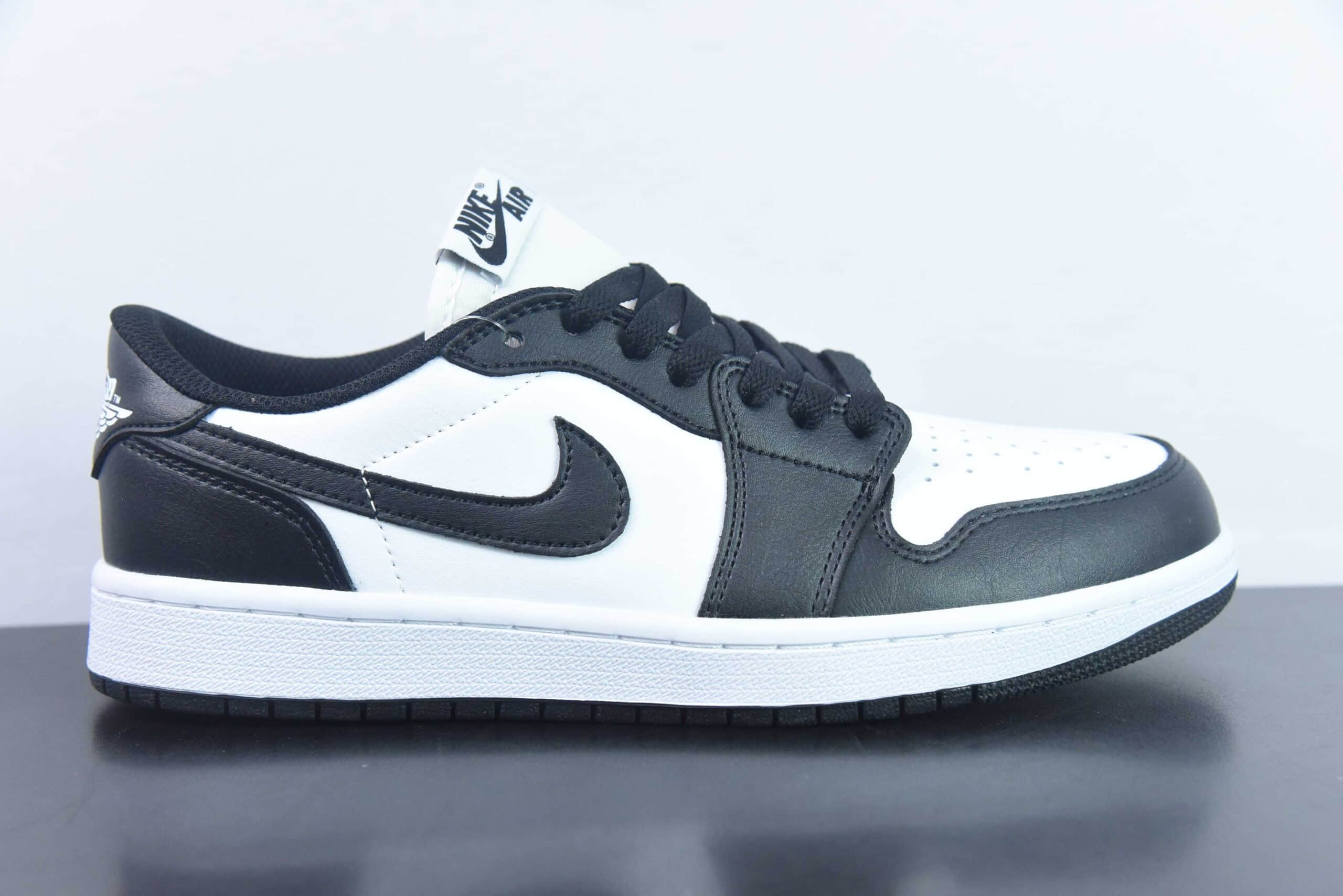 乔丹Air Jordan 1 Retro Low OGBlackWhitePandeAJ1OG黑白熊猫低帮经典复古文化休闲运动篮球鞋纯原版本 货号:CZ0790-110