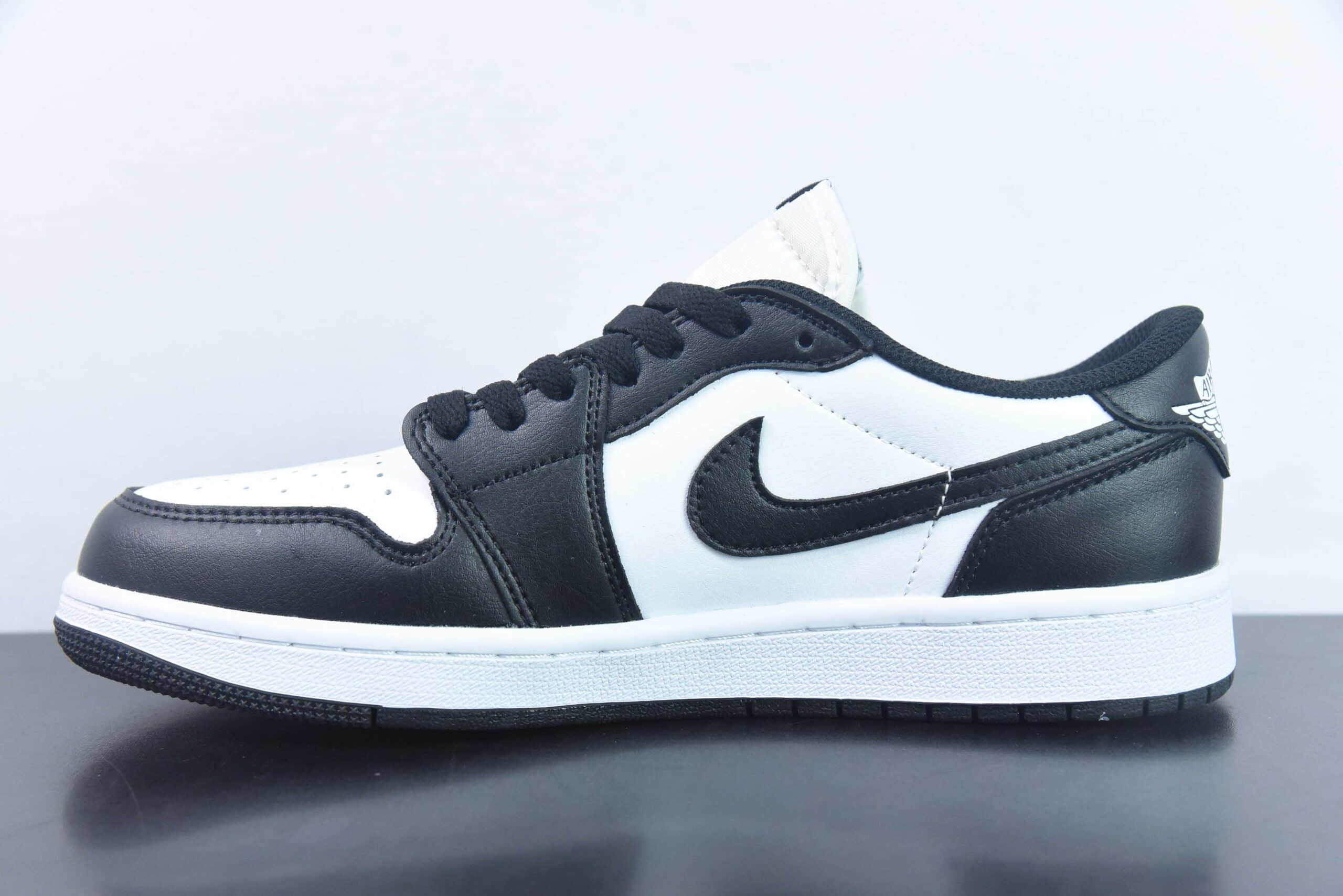 乔丹Air Jordan 1 Retro Low OGBlackWhitePandeAJ1OG黑白熊猫低帮经典复古文化休闲运动篮球鞋纯原版本 货号:CZ0790-110