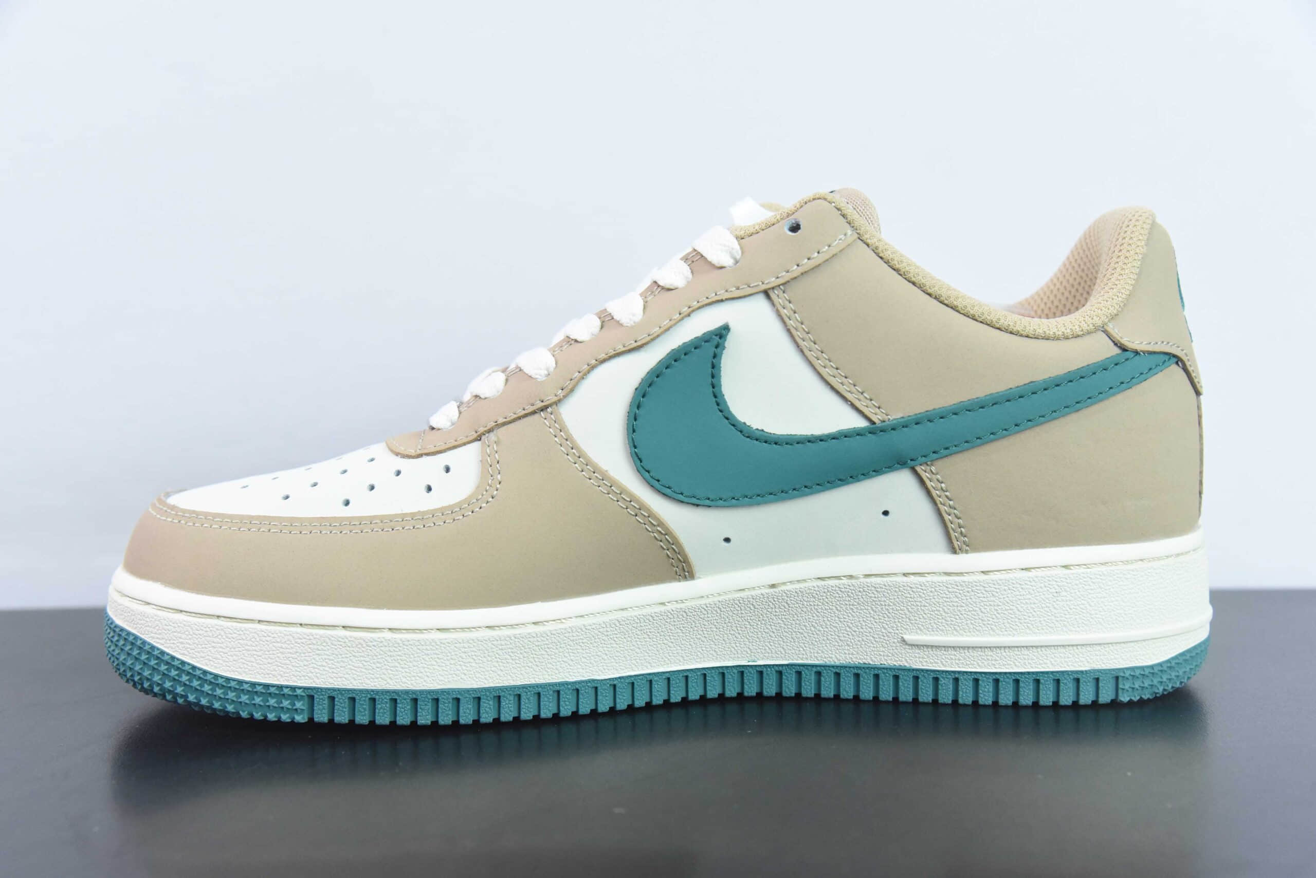 耐克NIke Air Force 1 '07 Low “古驰联名深绿玫瑰金”空军一号低帮休闲板鞋纯原版本 货号:BS9055-723